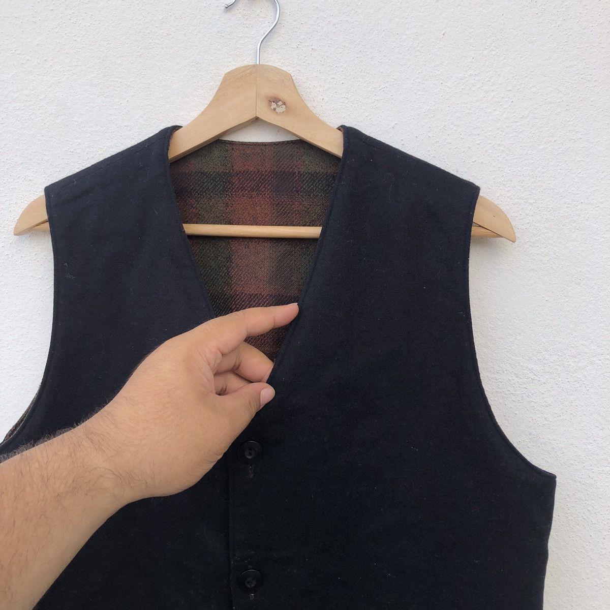 Japanese Brand VINTAGE REVERSIBLE PATCHWORK DESIGN VEST Size US M / EU 48-50 / 2 - 8 Thumbnail