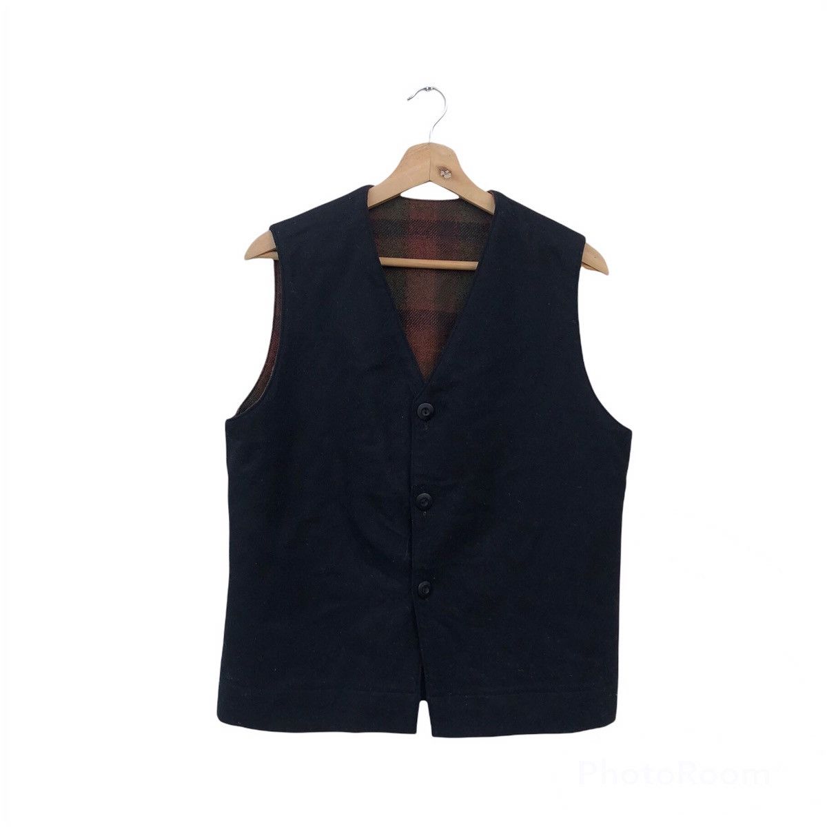 Japanese Brand VINTAGE REVERSIBLE PATCHWORK DESIGN VEST Size US M / EU 48-50 / 2 - 2 Thumbnail