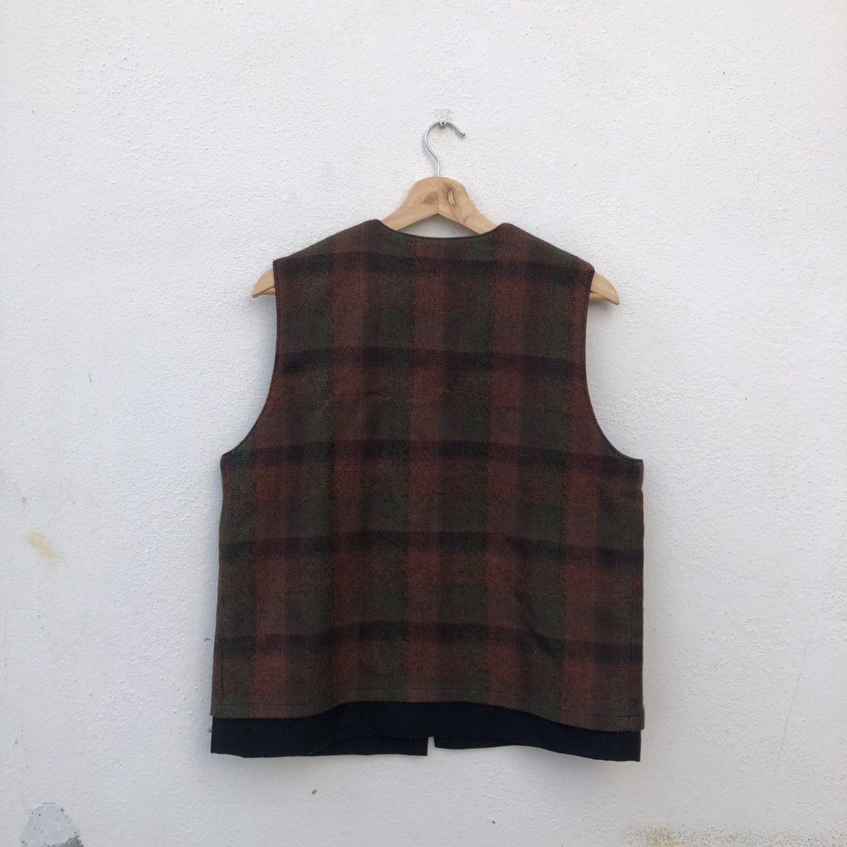 Japanese Brand VINTAGE REVERSIBLE PATCHWORK DESIGN VEST Size US M / EU 48-50 / 2 - 6 Thumbnail