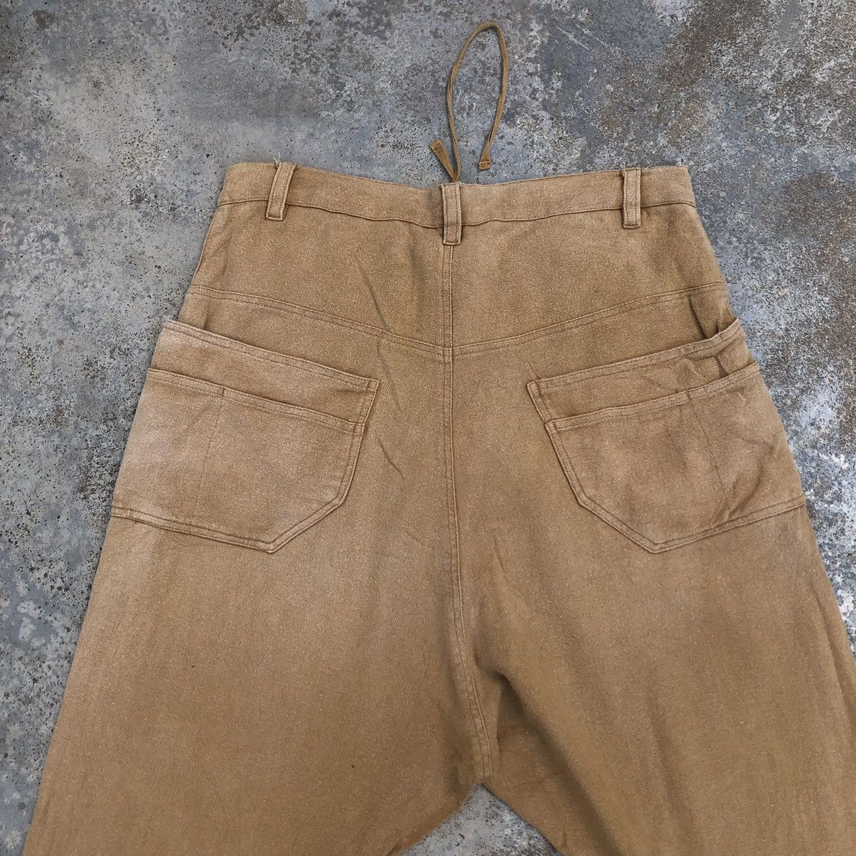 Japanese Brand VINTAGE BONDAGE PARACHUTE BIKER PANTS BY AMINA Size US 33 - 6 Thumbnail