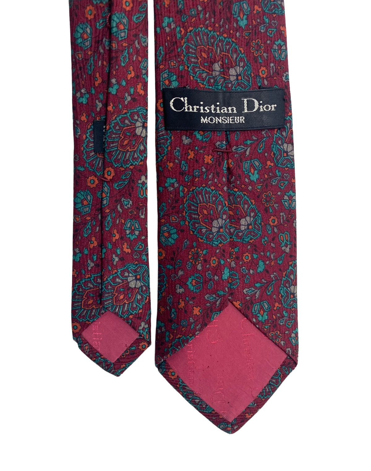 Christian Dior Monsieur Rare‼️ Vintage Christian Dior Classic Neck Tie Size ONE SIZE - 4 Thumbnail
