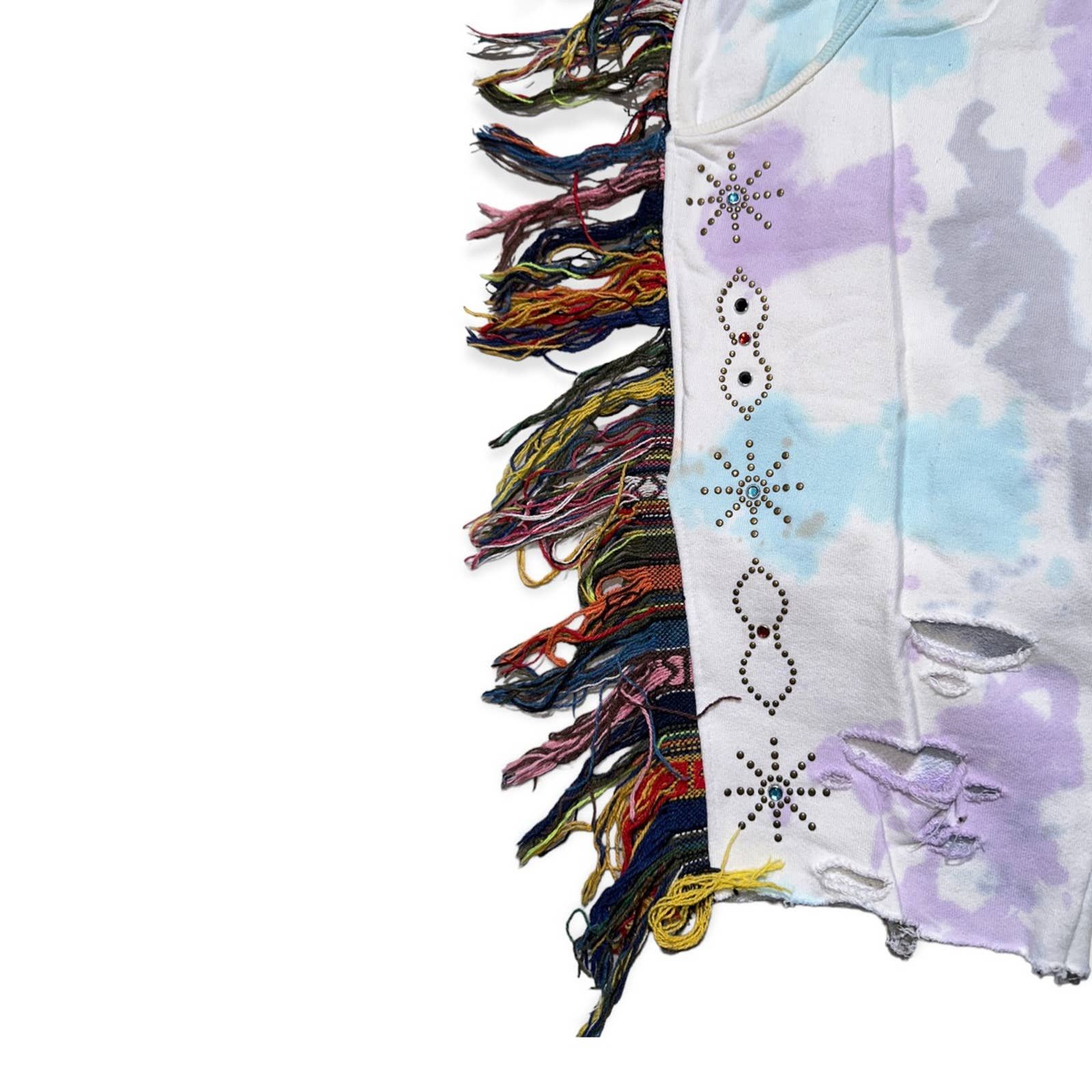 Alchemist Rare Fringed jeweled alchemist Shorts Size US 32 / EU 48 - 2 Thumbnail