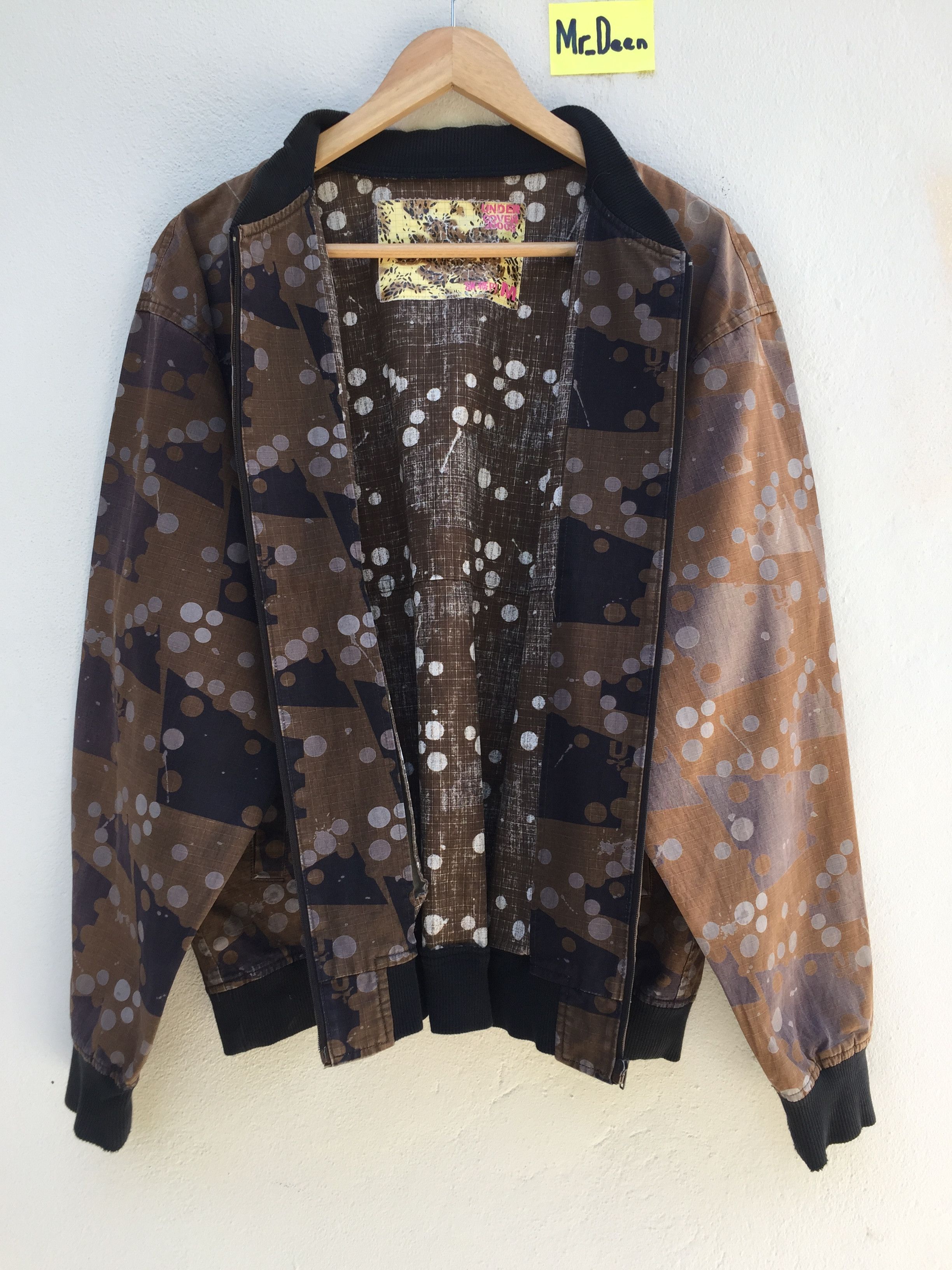 Undercover Rarest 2000S Undercover Camo Ripstop Bomber Jacket Size US L / EU 52-54 / 3 - 12 Thumbnail