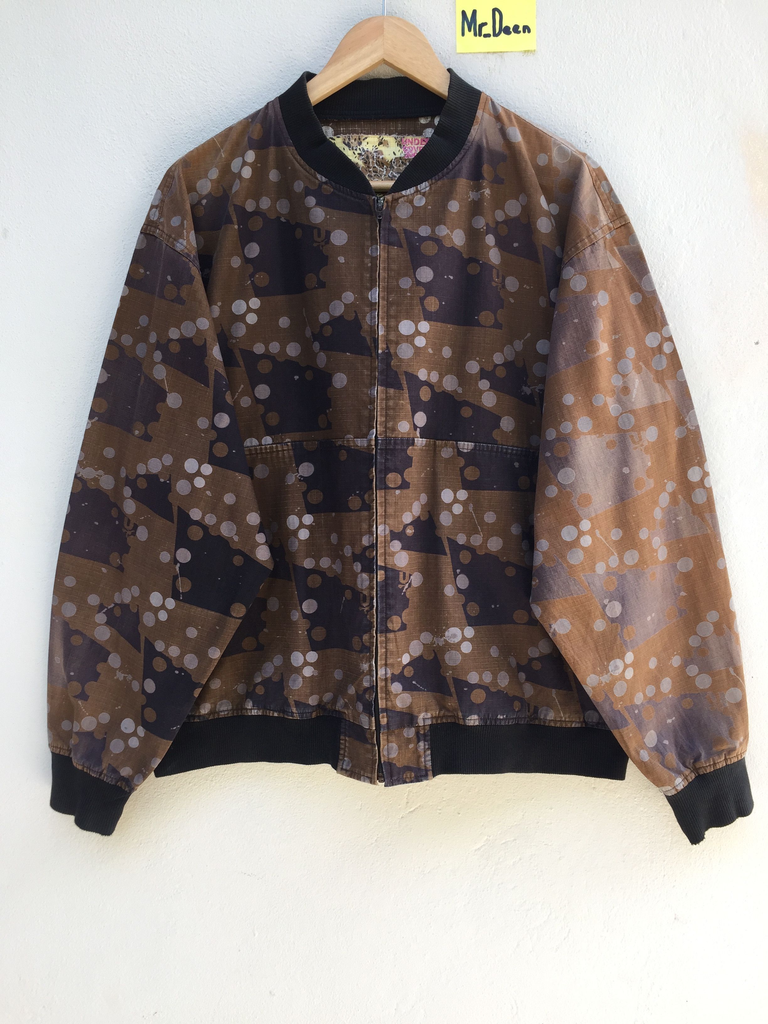 Undercover Rarest 2000S Undercover Camo Ripstop Bomber Jacket Size US L / EU 52-54 / 3 - 1 Thumbnail