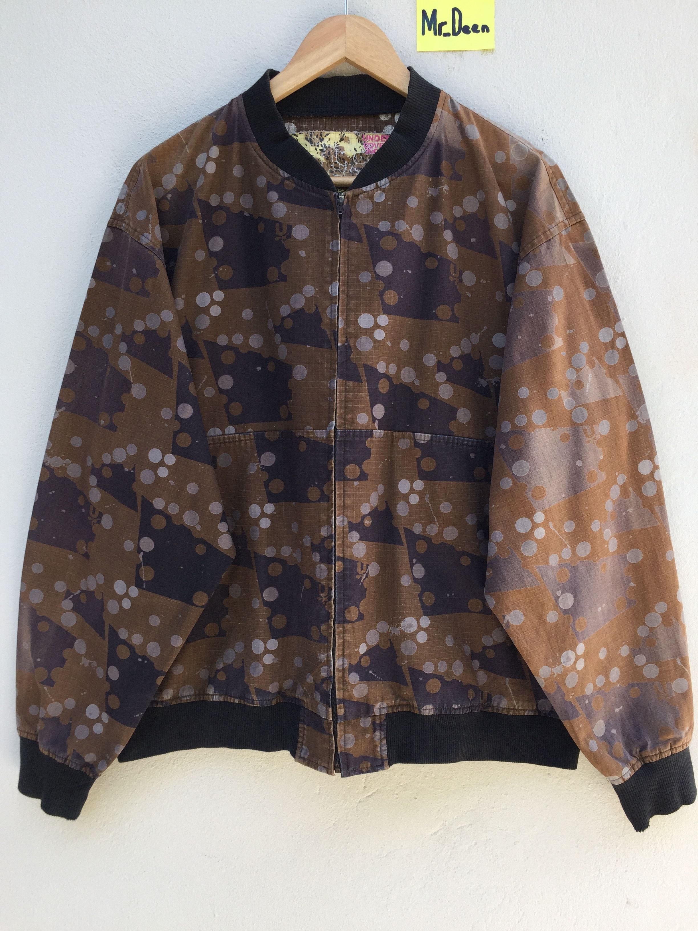 Undercover Rarest 2000S Undercover Camo Ripstop Bomber Jacket Size US L / EU 52-54 / 3 - 4 Thumbnail