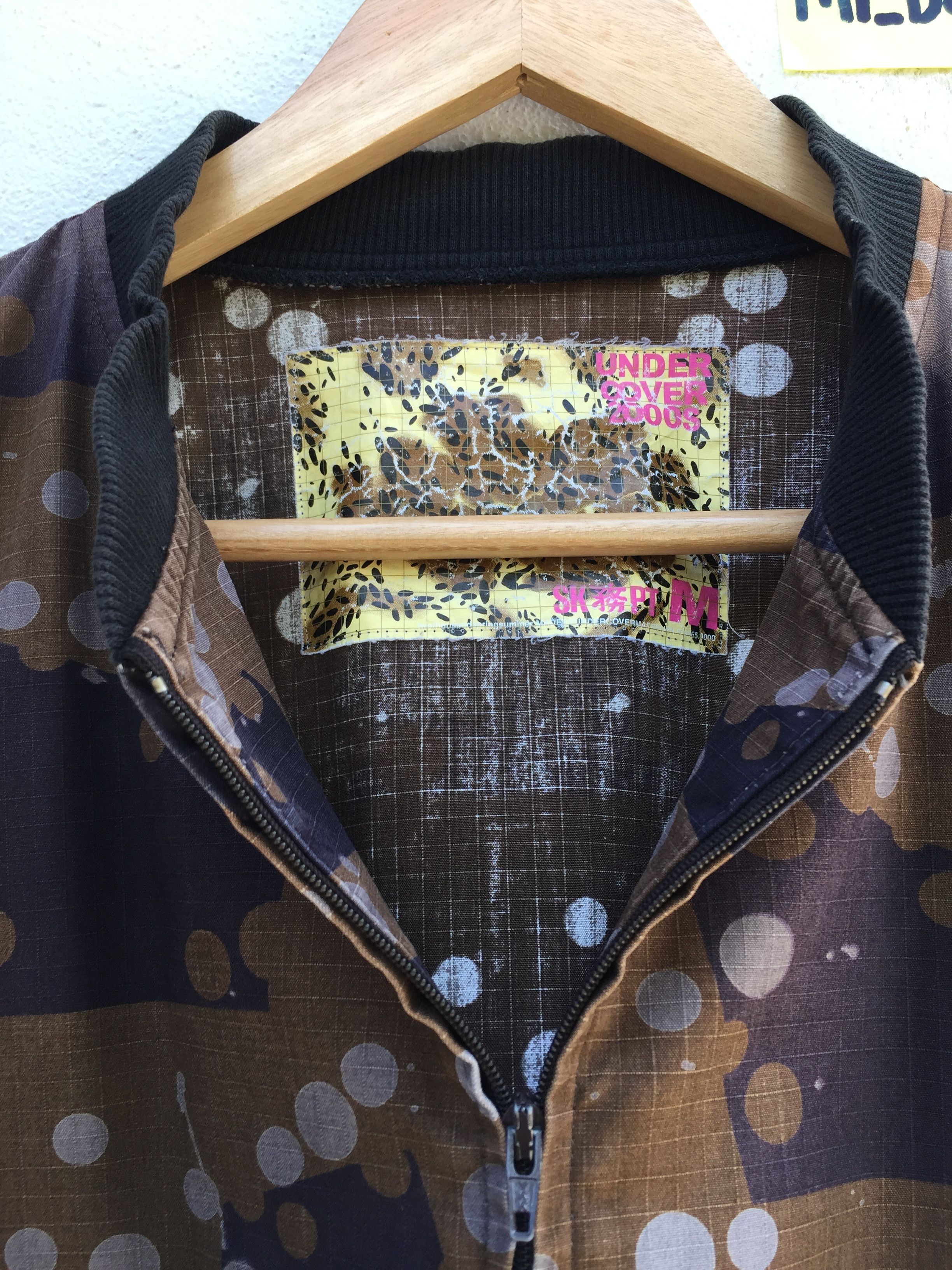 Undercover Rarest 2000S Undercover Camo Ripstop Bomber Jacket Size US L / EU 52-54 / 3 - 8 Thumbnail