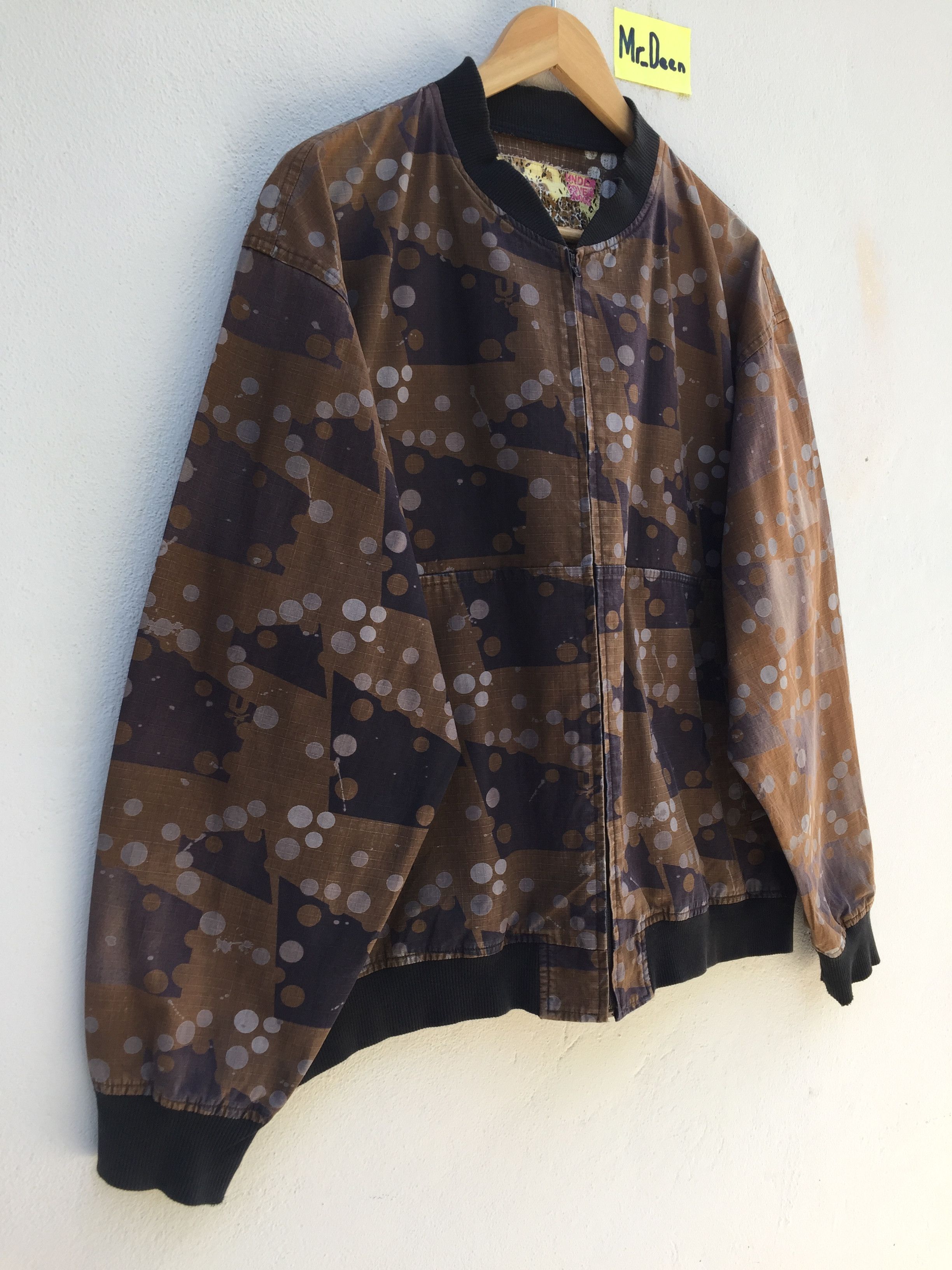 Undercover Rarest 2000S Undercover Camo Ripstop Bomber Jacket Size US L / EU 52-54 / 3 - 2 Thumbnail
