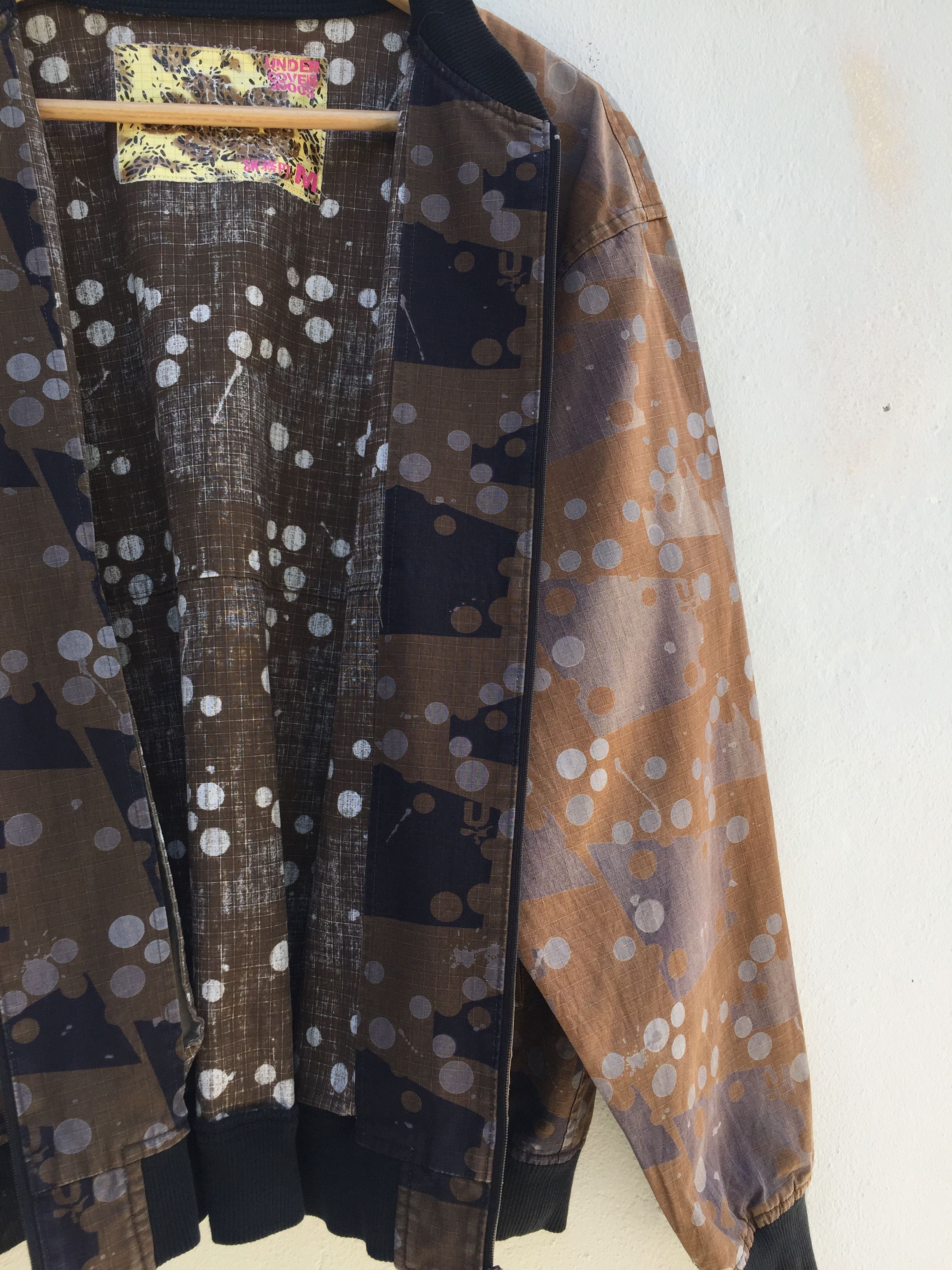 Undercover Rarest 2000S Undercover Camo Ripstop Bomber Jacket Size US L / EU 52-54 / 3 - 13 Thumbnail