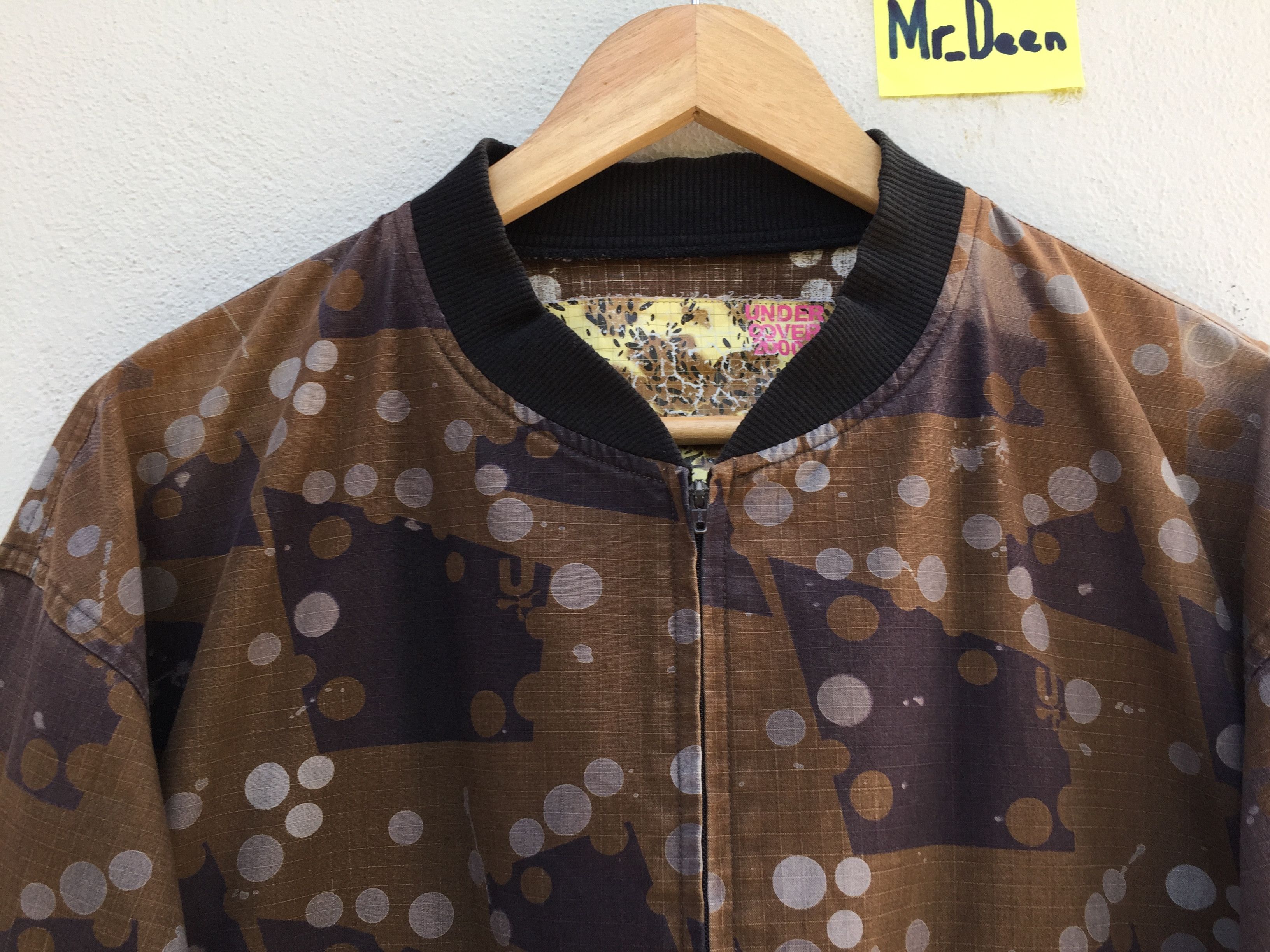 Undercover Rarest 2000S Undercover Camo Ripstop Bomber Jacket Size US L / EU 52-54 / 3 - 6 Thumbnail