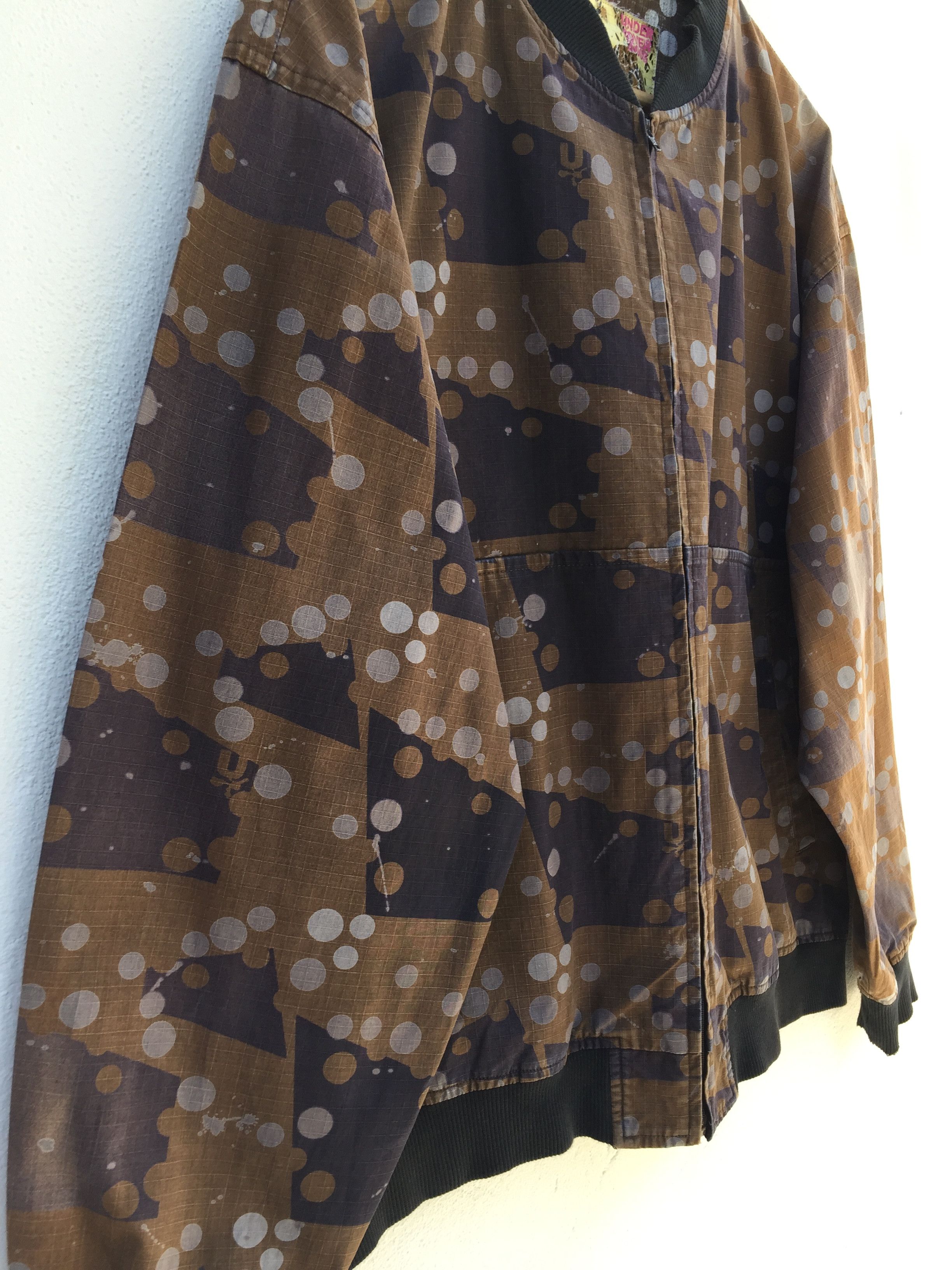 Undercover Rarest 2000S Undercover Camo Ripstop Bomber Jacket Size US L / EU 52-54 / 3 - 5 Thumbnail