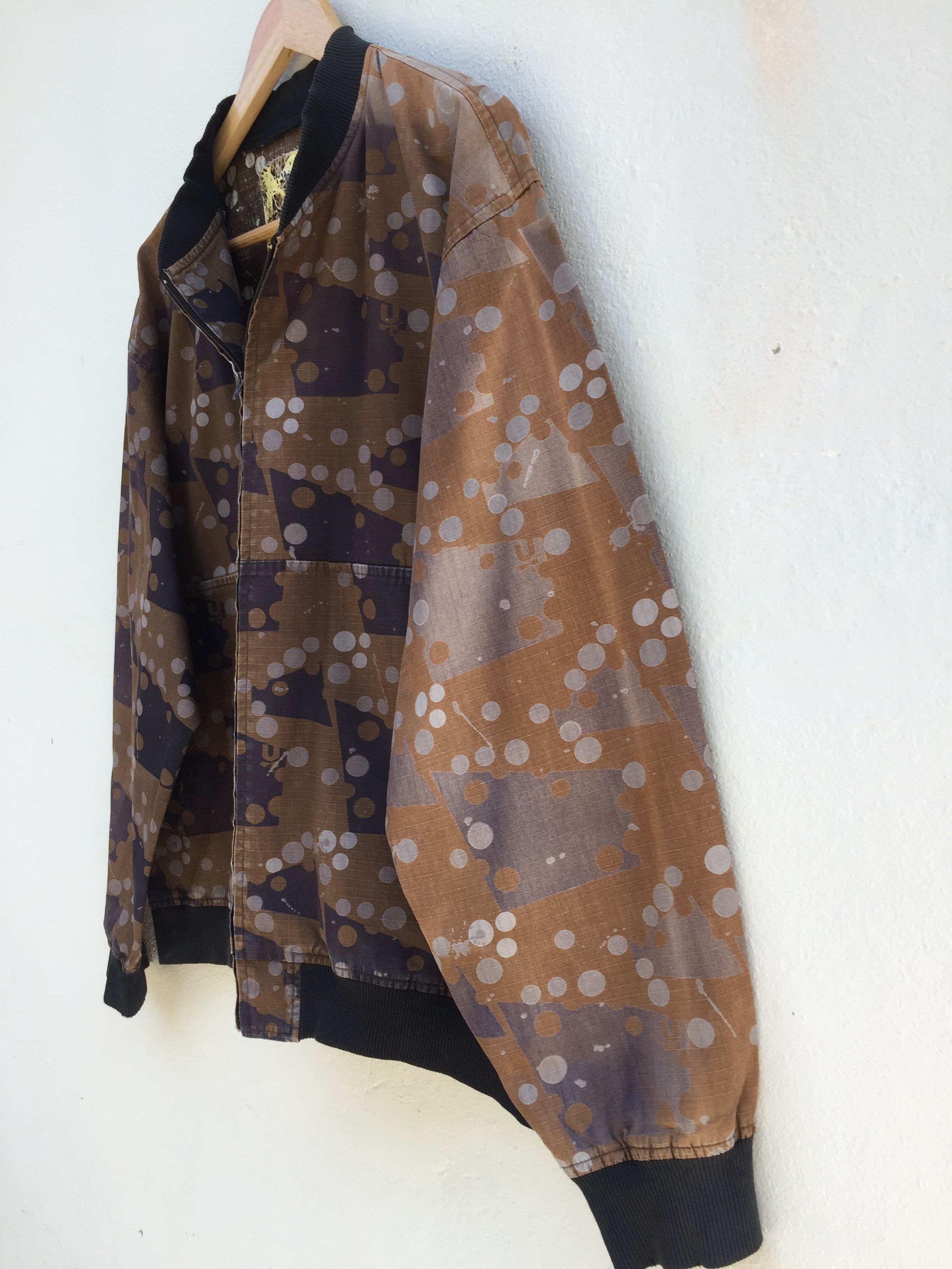 Undercover Rarest 2000S Undercover Camo Ripstop Bomber Jacket Size US L / EU 52-54 / 3 - 10 Thumbnail