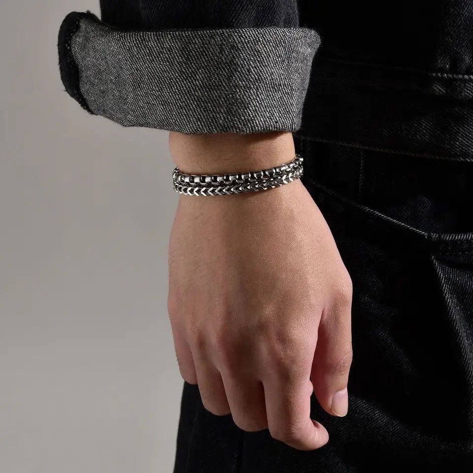Other 9mm Foxtail Chain Bracelets Size ONE SIZE - 3 Thumbnail