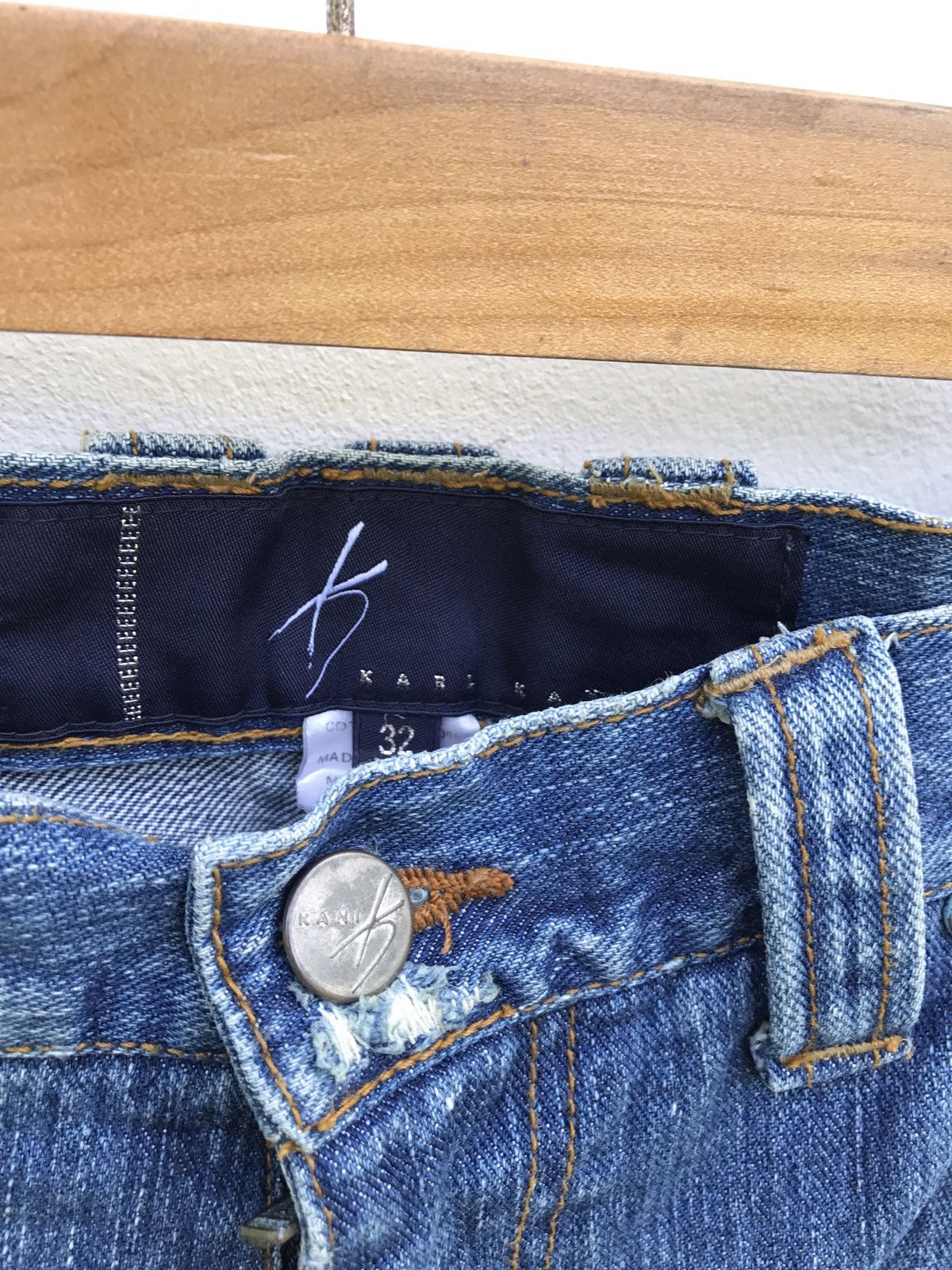 Karl Kani Karl Kani Distressed Jeans Destroyed Denim Streetwear Pants Size US 32 / EU 48 - 5 Thumbnail
