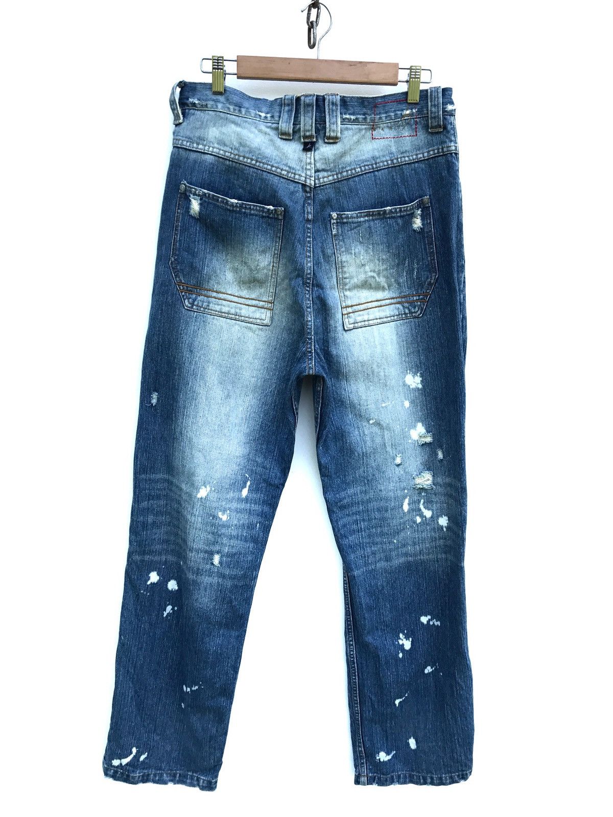 Karl Kani Karl Kani Distressed Jeans Destroyed Denim Streetwear Pants Size US 32 / EU 48 - 6 Thumbnail