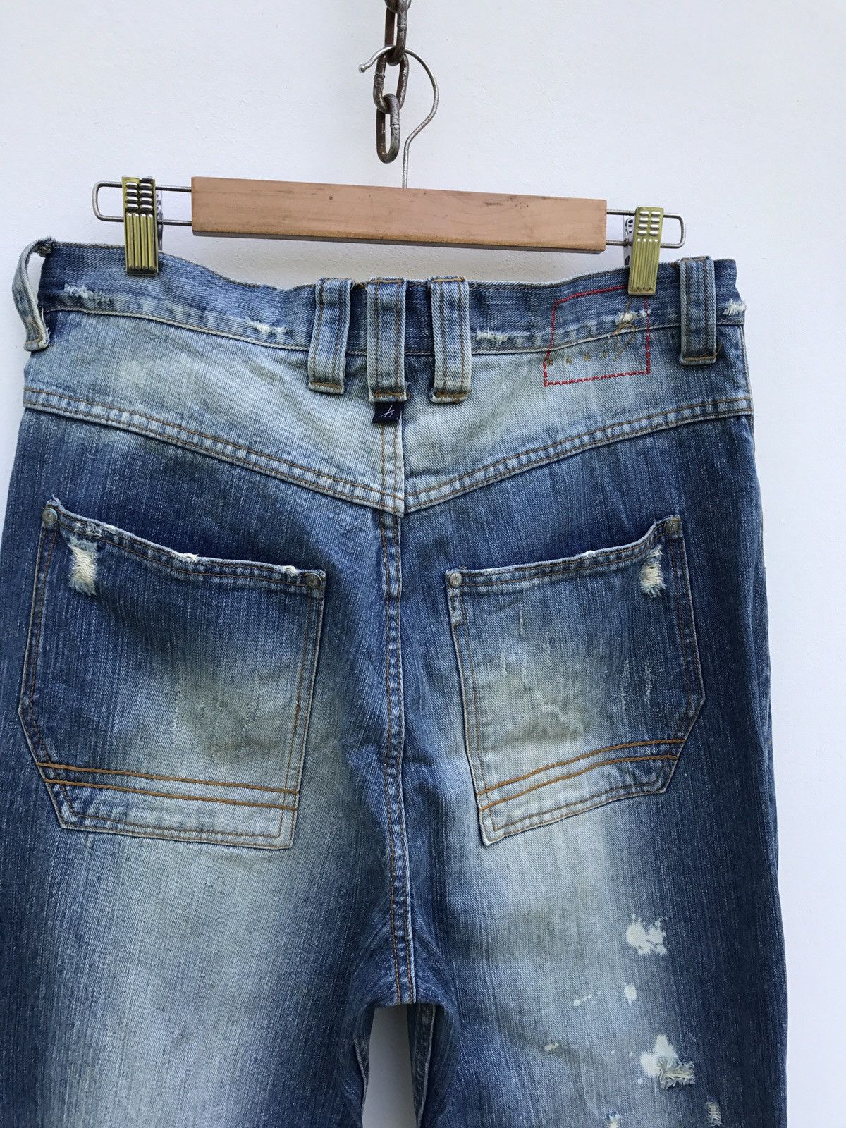 Karl Kani Karl Kani Distressed Jeans Destroyed Denim Streetwear Pants Size US 32 / EU 48 - 8 Thumbnail