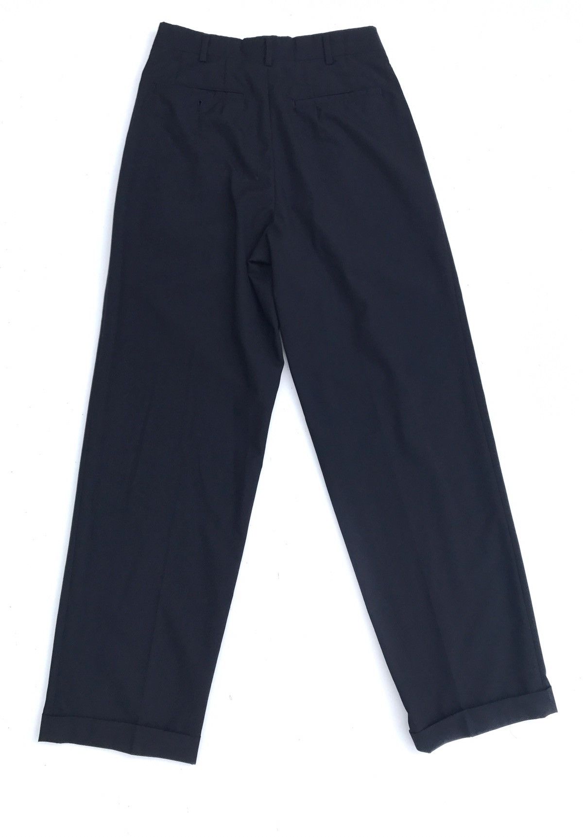 Comme des Garcons Comme Des Garçons Homme Deux Black Wool Casual Pants Size US 28 / EU 44 - 5 Thumbnail