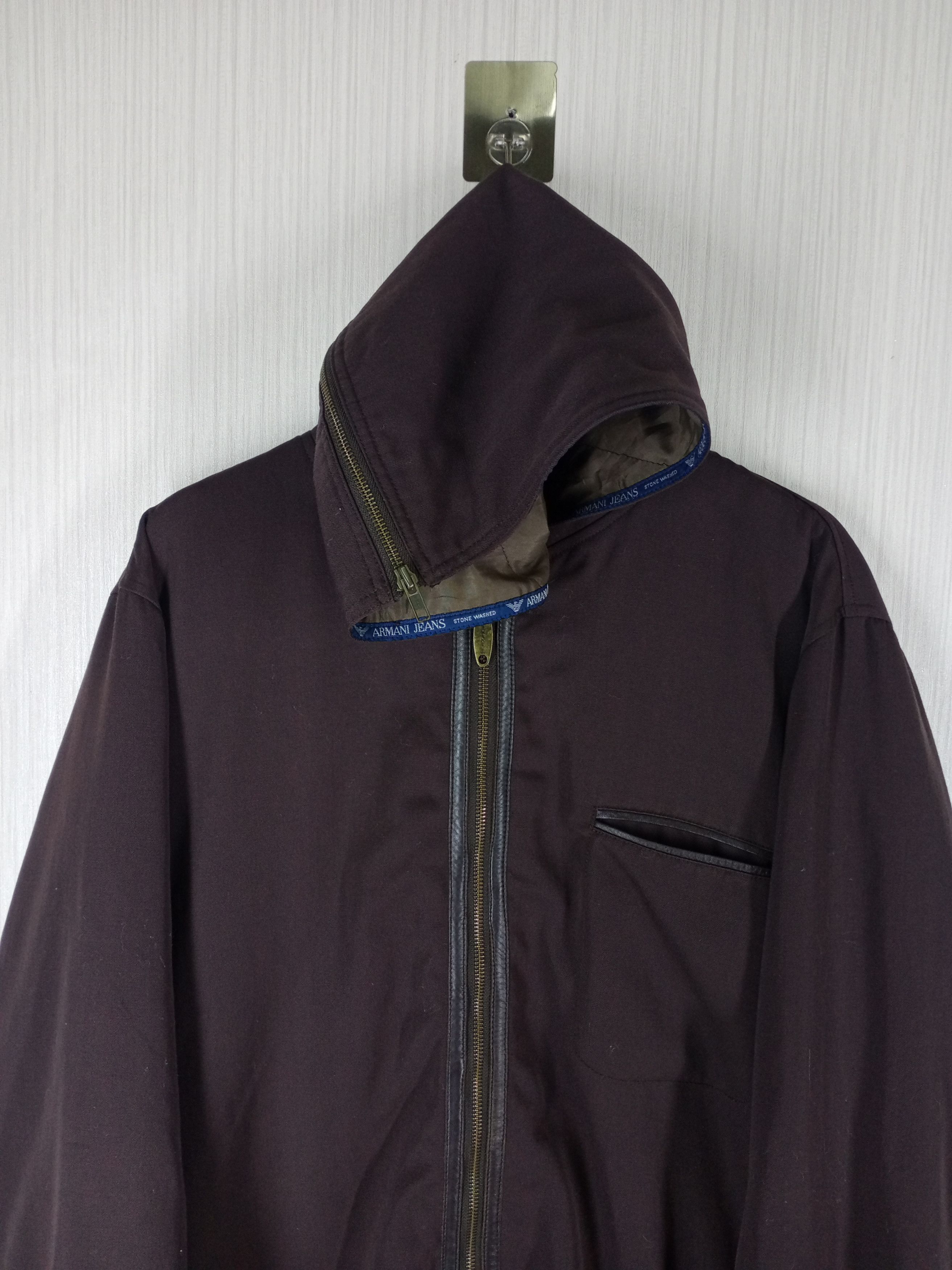 Armani Rare Giorgio Armani Jeans Jacket Size US L / EU 52-54 / 3 - 3 Thumbnail