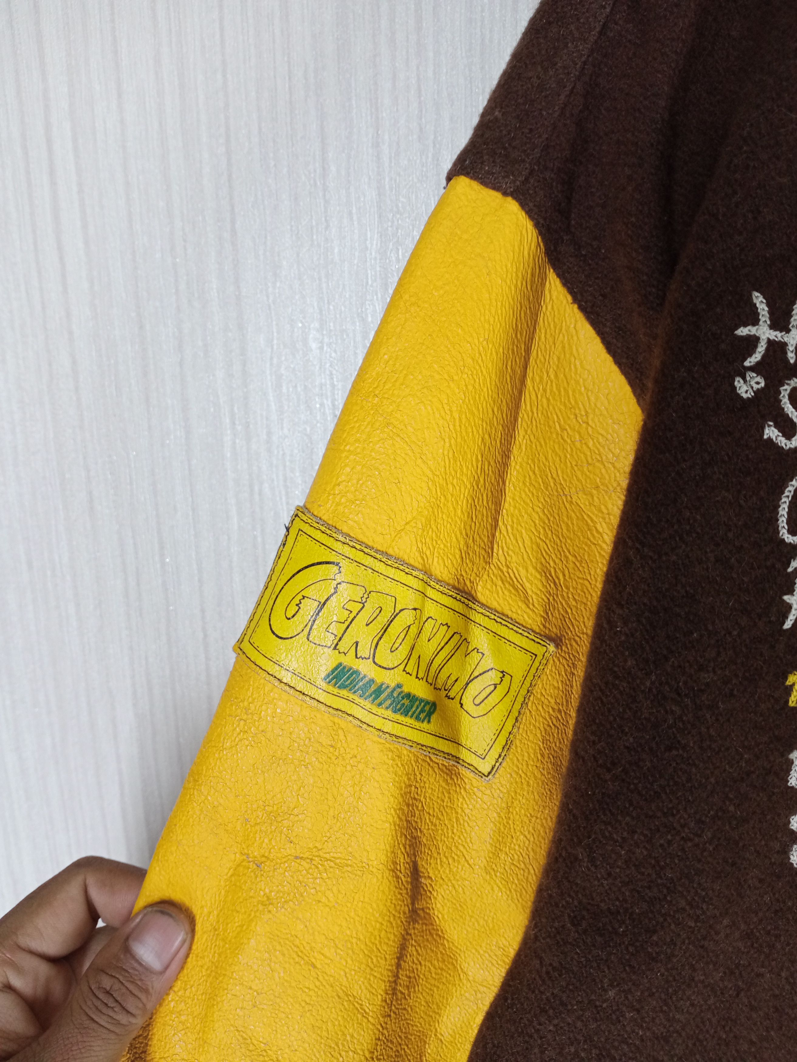 Vintage Vintage Ride Em Cowboy Varsity Jacket Leather/Wool Size US M / EU 48-50 / 2 - 8 Thumbnail