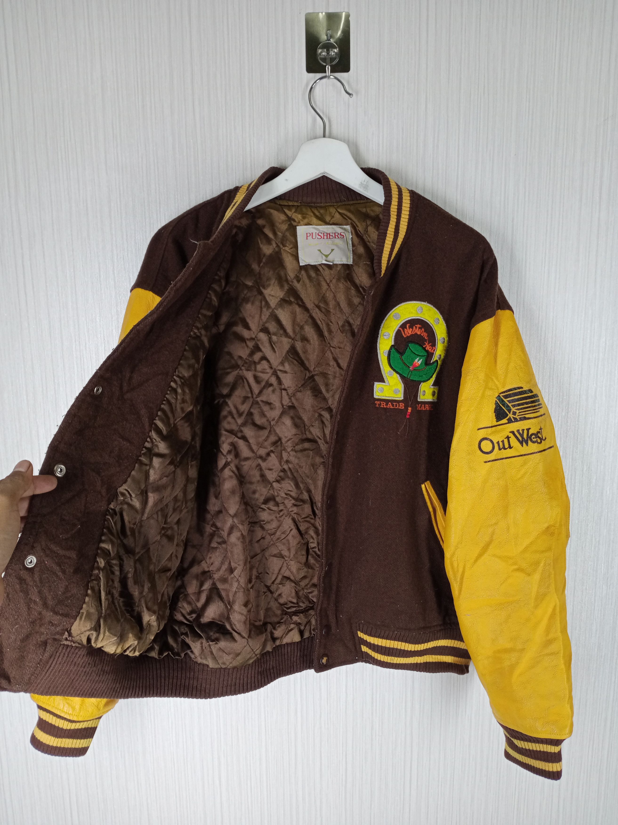 Vintage Vintage Ride Em Cowboy Varsity Jacket Leather/Wool Size US M / EU 48-50 / 2 - 4 Thumbnail