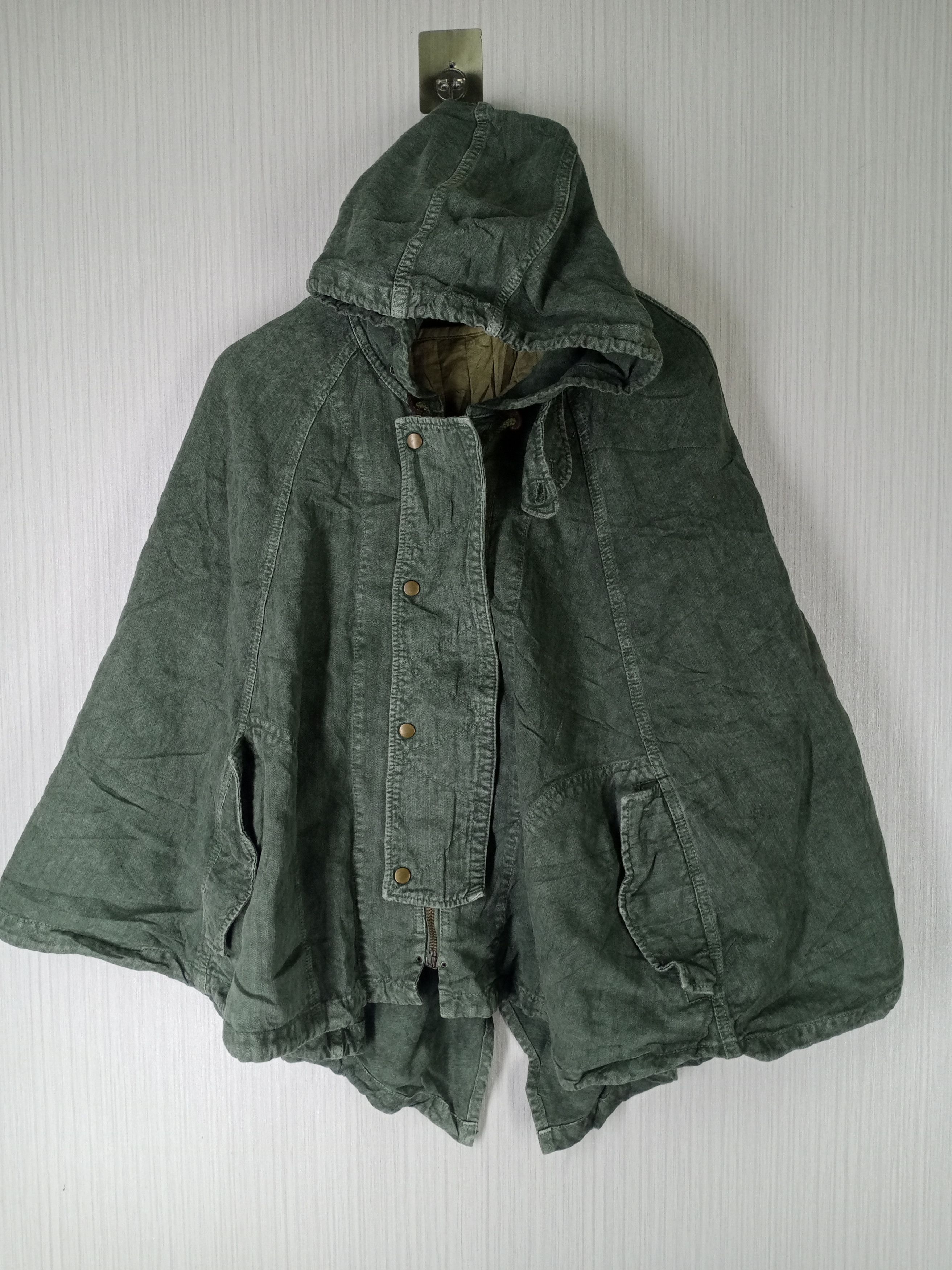 Journal Standard Rare Journal Standard Linen Design Poncho Size US M / EU 48-50 / 2 - 1 Thumbnail