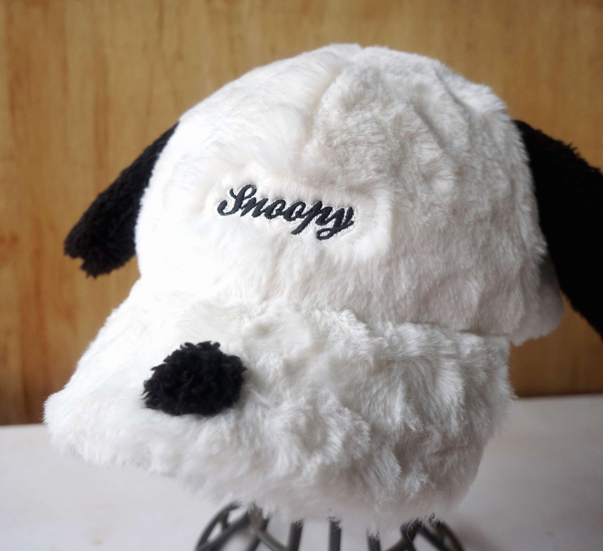 Japanese Brand SNOOPY Droopy Ears Plush Cap Size ONE SIZE - 3 Thumbnail
