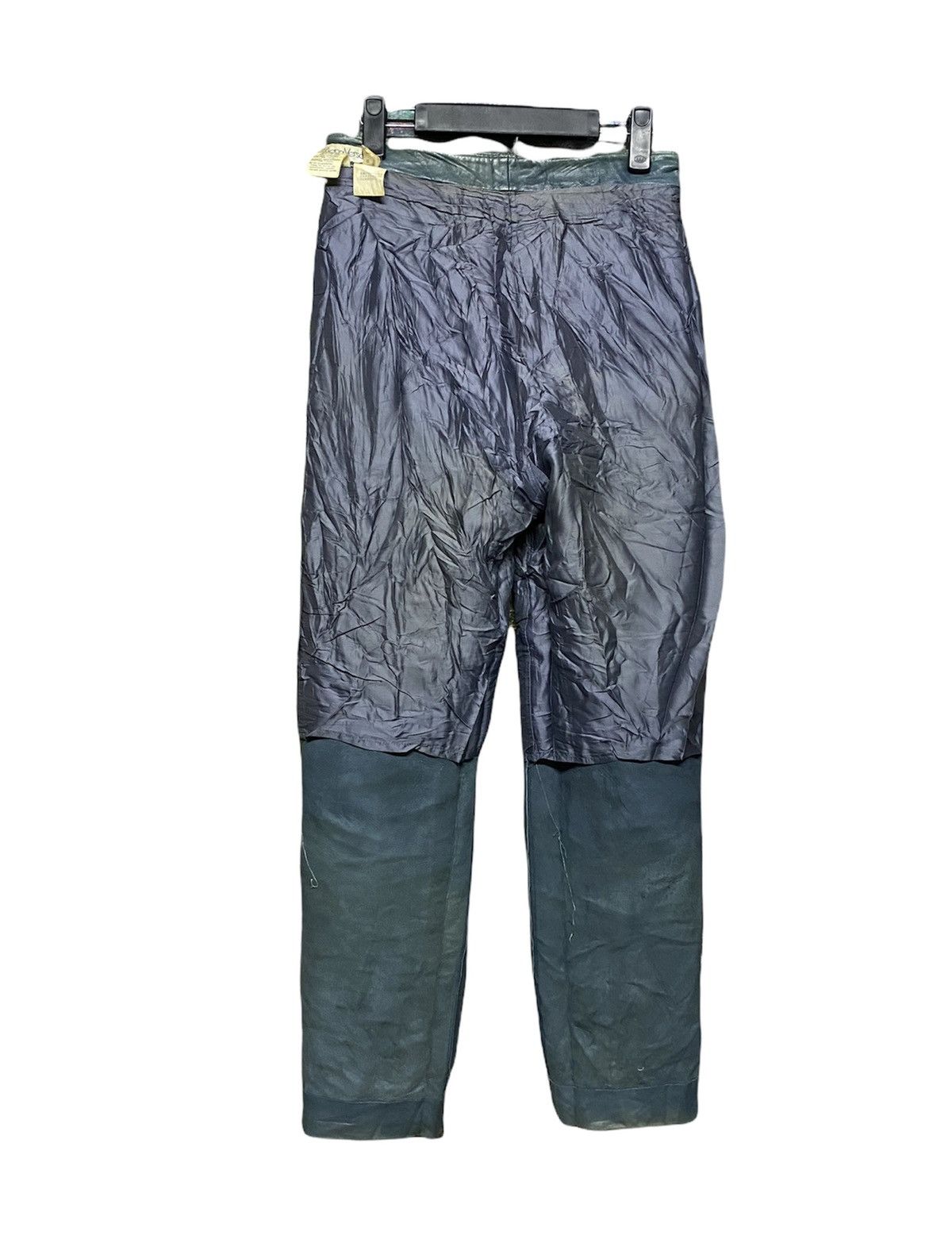 Gianni Valentino × Versace Vtg🍏Gianni Versace Leather Pants Size US 30 / EU 46 - 15 Thumbnail