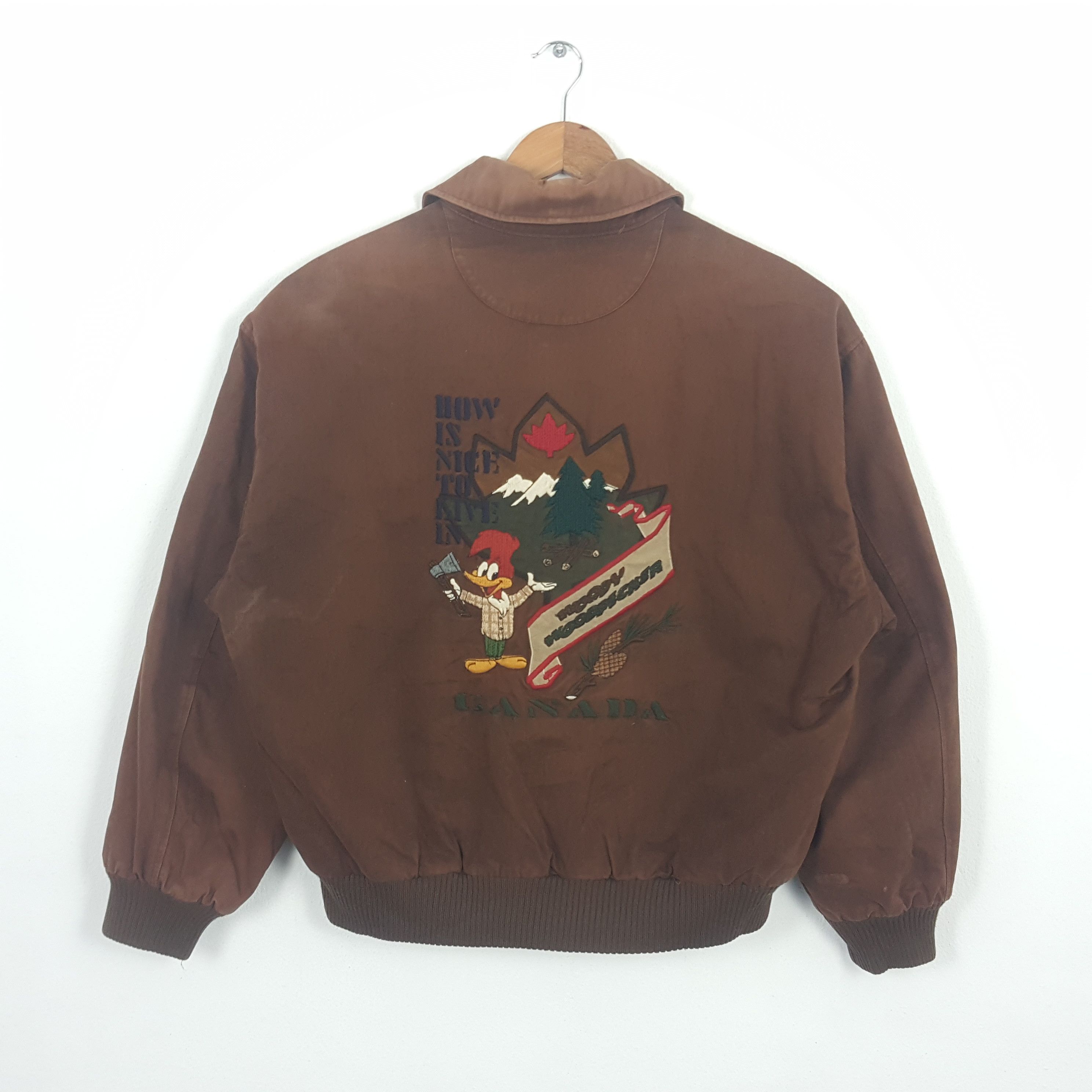 Cartoon Network Vintage WOODY WOODPECKER Castelbajac Bombers Jacket Size US XXL / EU 58 / 5 - 1 Thumbnail