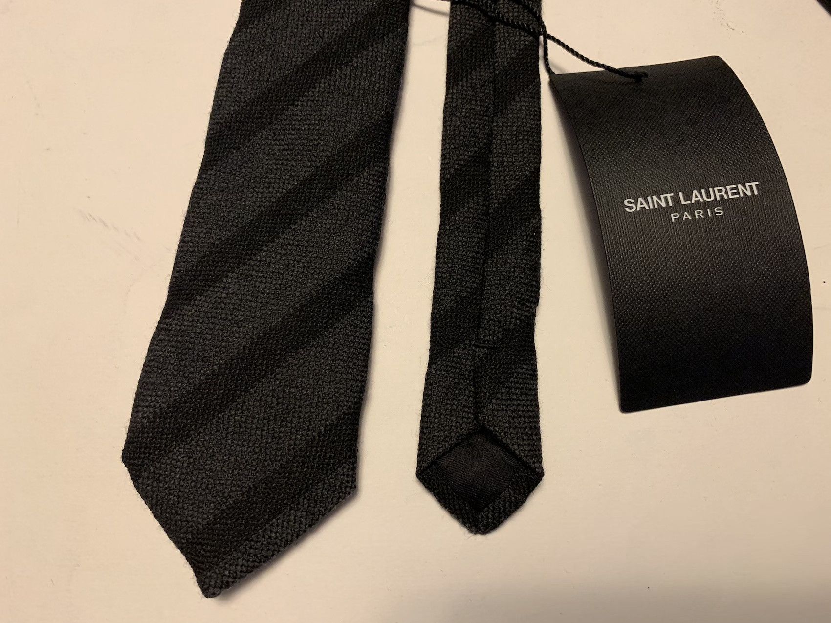 Hedi Slimane × Saint Laurent Paris FW'15 Tie Tweed in Wool/Silk Size ONE SIZE - 1 Thumbnail