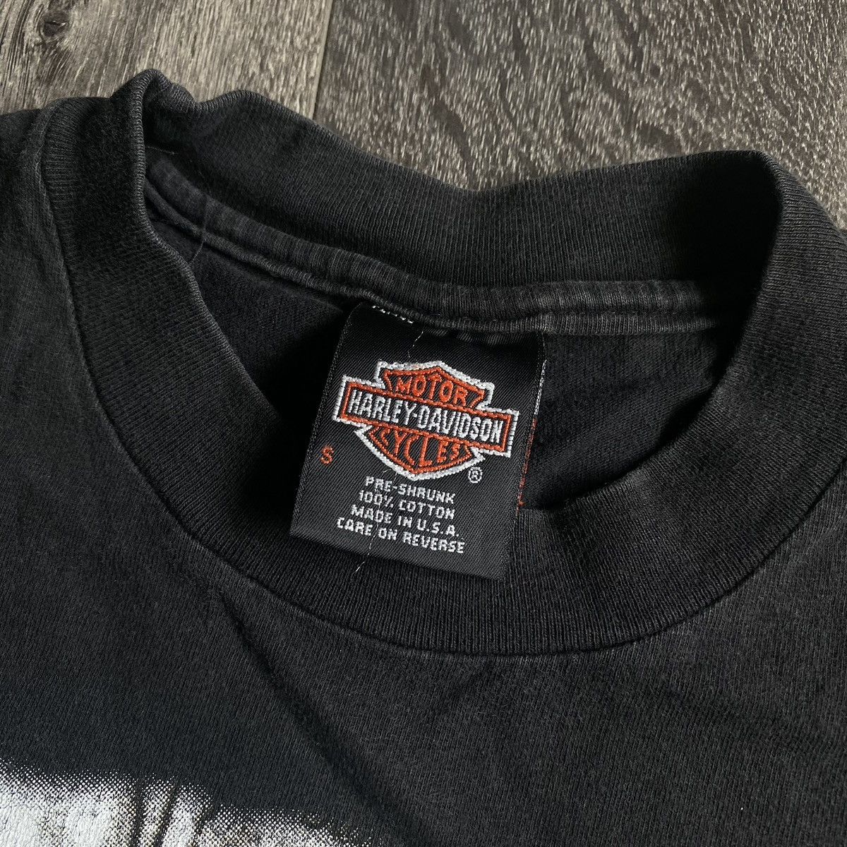 Harley Davidson Vintage 1990s Harley Davidson Sturgis Double Sided Logo Tee Size US S / EU 44-46 / 1 - 5 Thumbnail