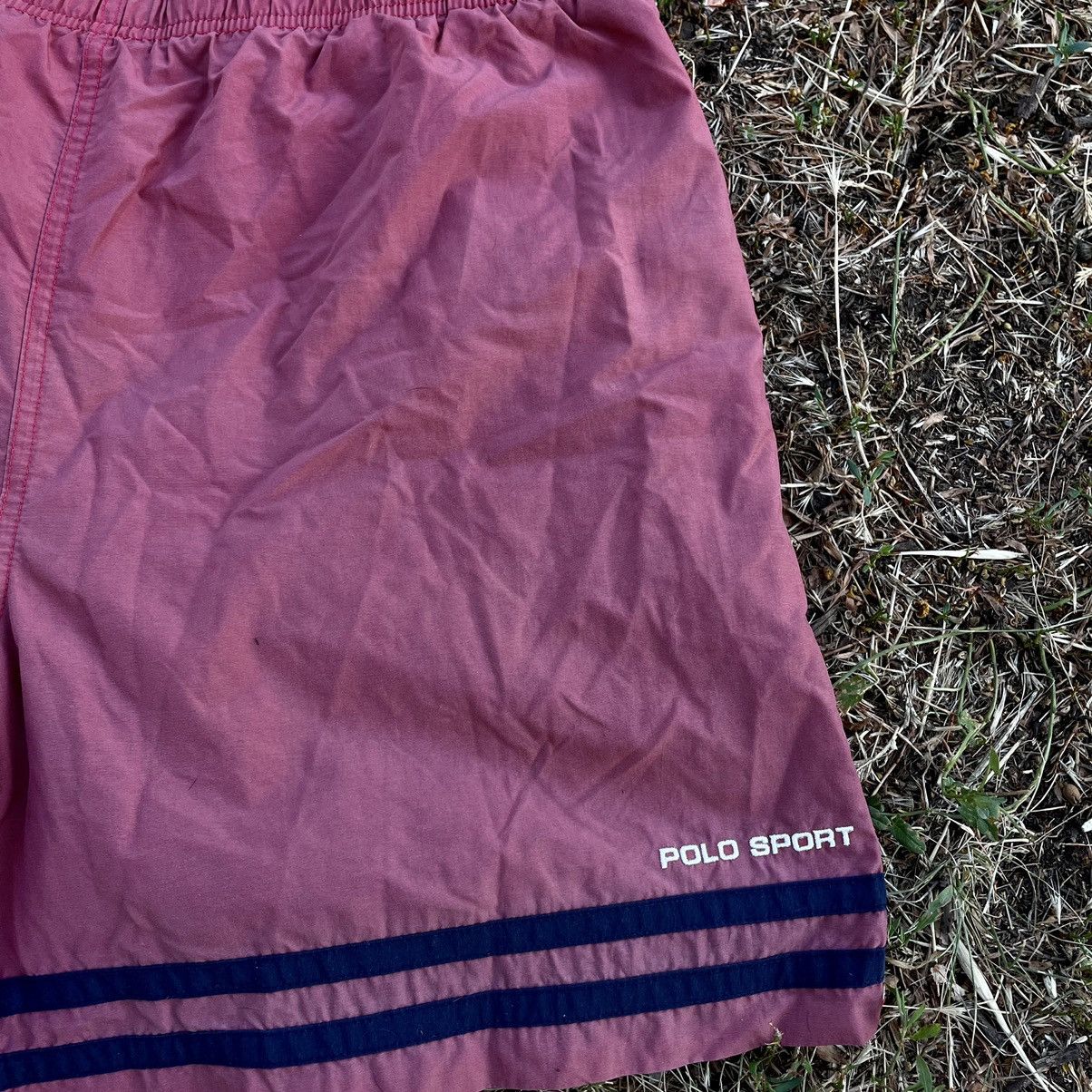 Vintage Vintage Y2K Preppy Striped Shorts Athletic Swim Worn In 36 Size US 36 / EU 52 - 4 Thumbnail