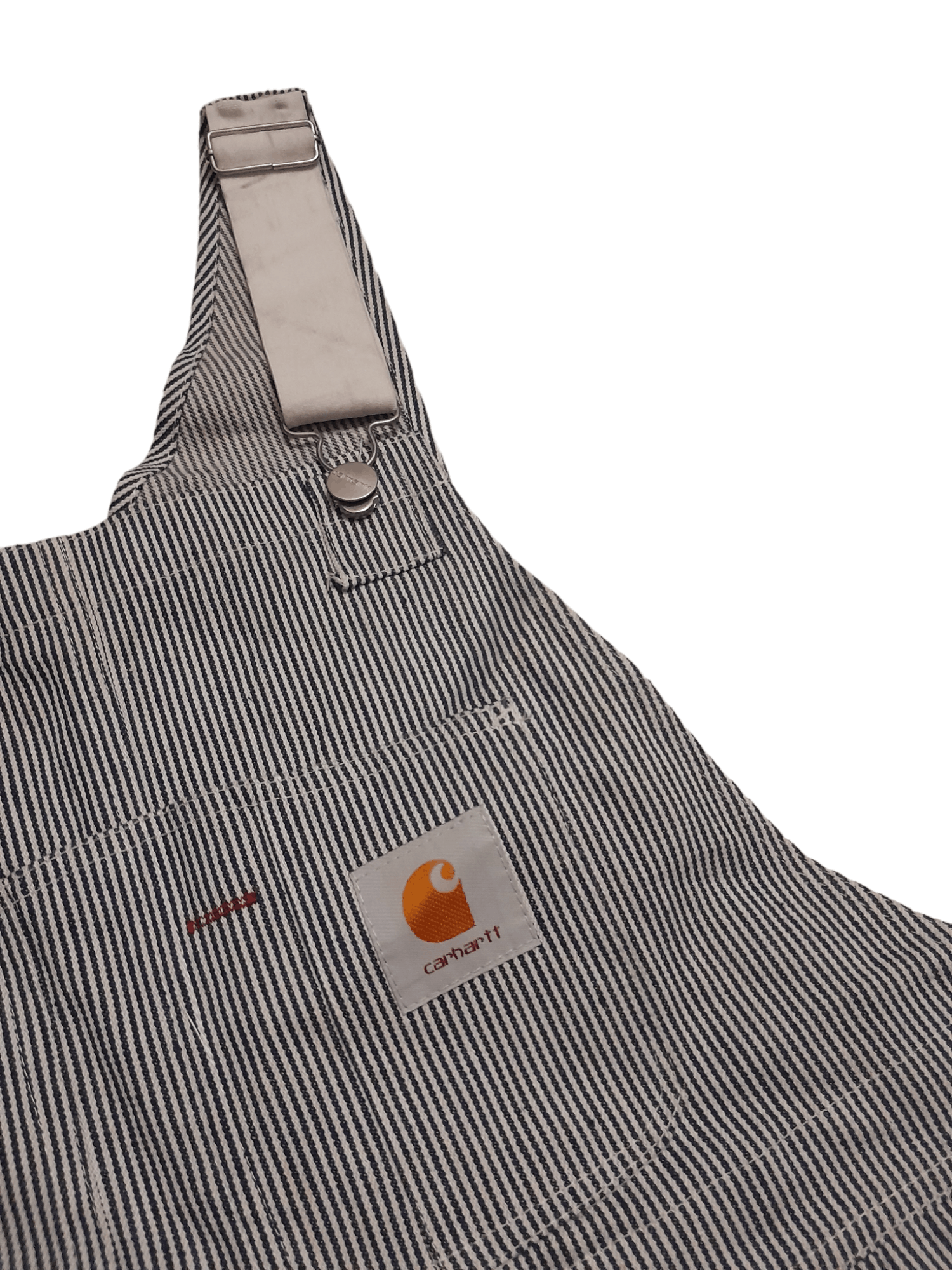 Carhartt CARHARTT HICKORY DENIM OVERALLS Work in Progress WIP (S5) Size US 32 / EU 48 - 4 Thumbnail