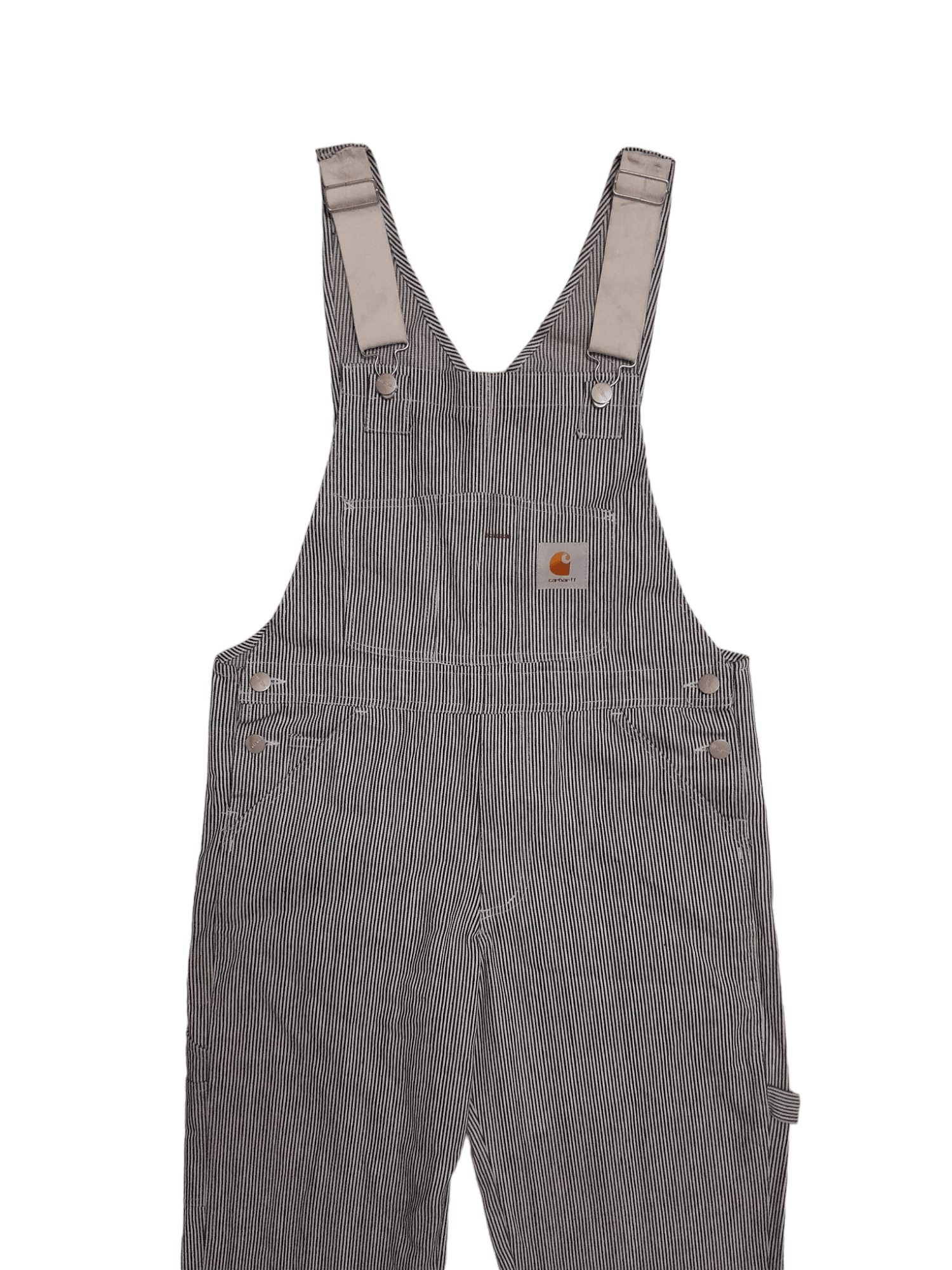 Carhartt CARHARTT HICKORY DENIM OVERALLS Work in Progress WIP (S5) Size US 32 / EU 48 - 3 Thumbnail