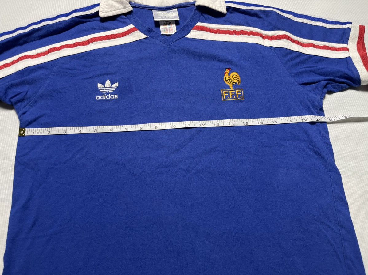 Adidas Vintage Adidas France Football Polo Shirt Size US L / EU 52-54 / 3 - 7 Thumbnail