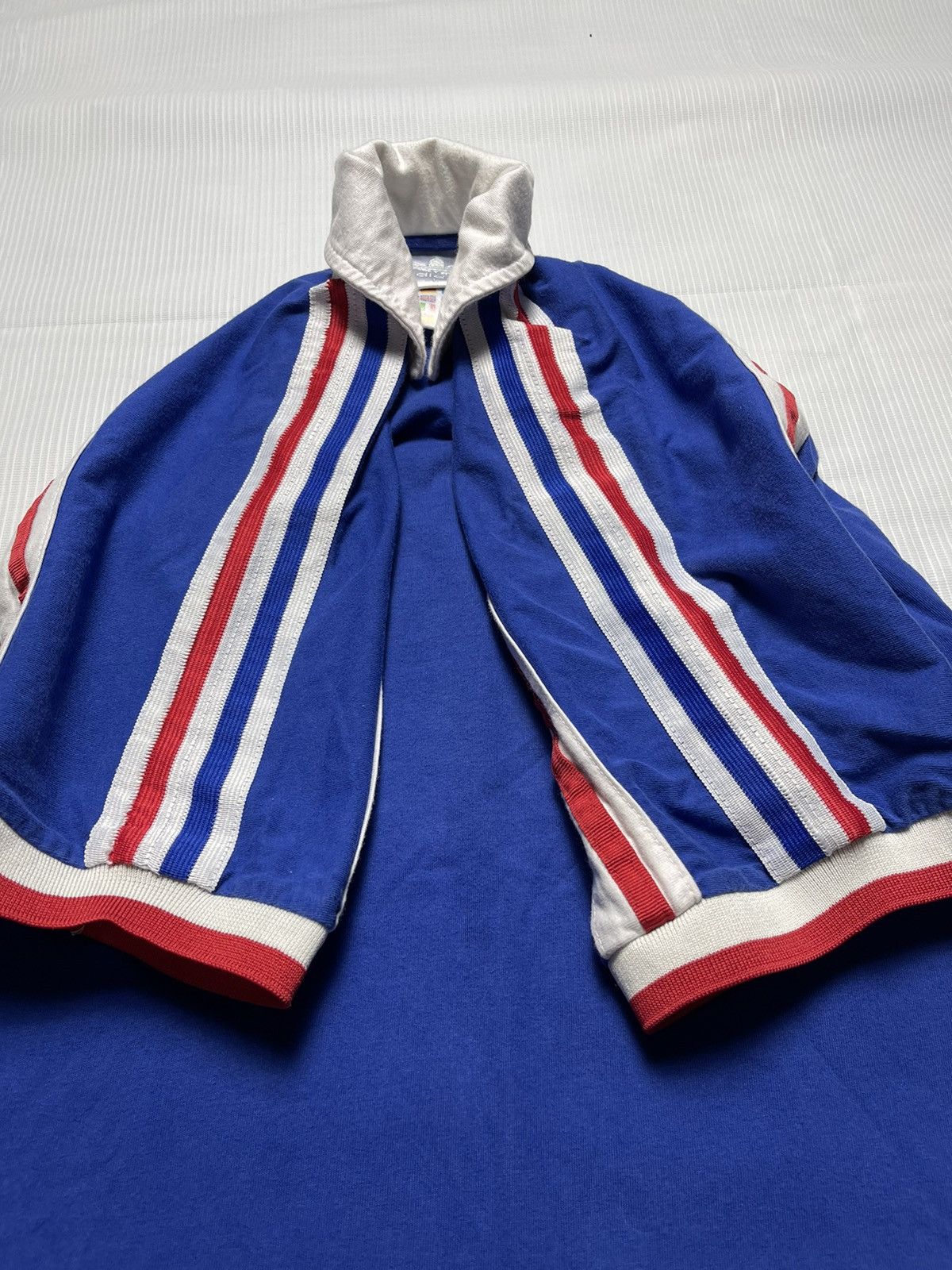 Adidas Vintage Adidas France Football Polo Shirt Size US L / EU 52-54 / 3 - 9 Thumbnail