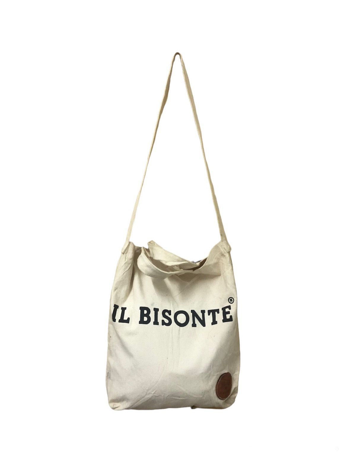 Vintage Il Bisonte Canvas Sling/Tote Bag