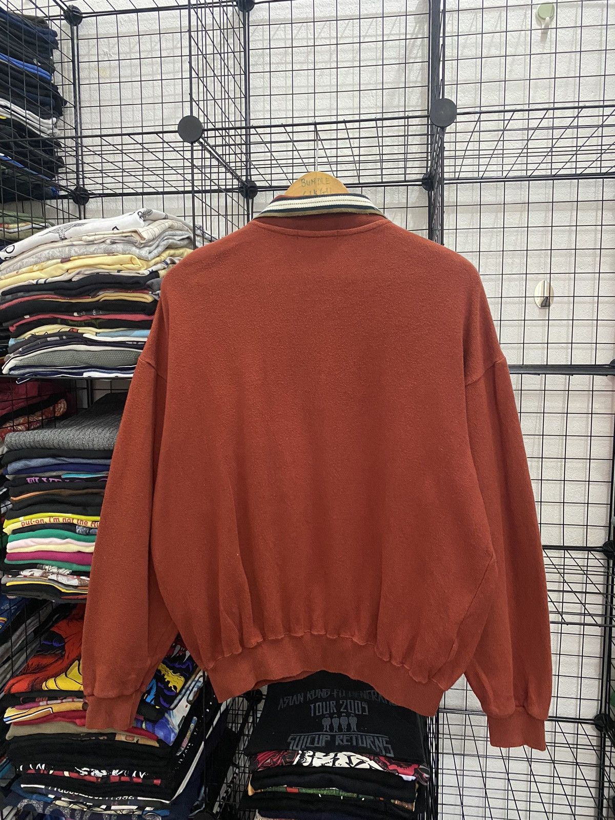 Dunlop × Vintage Vintage Dunlop Motorsport Collar Sweatshirt Size US L / EU 52-54 / 3 - 2 Thumbnail