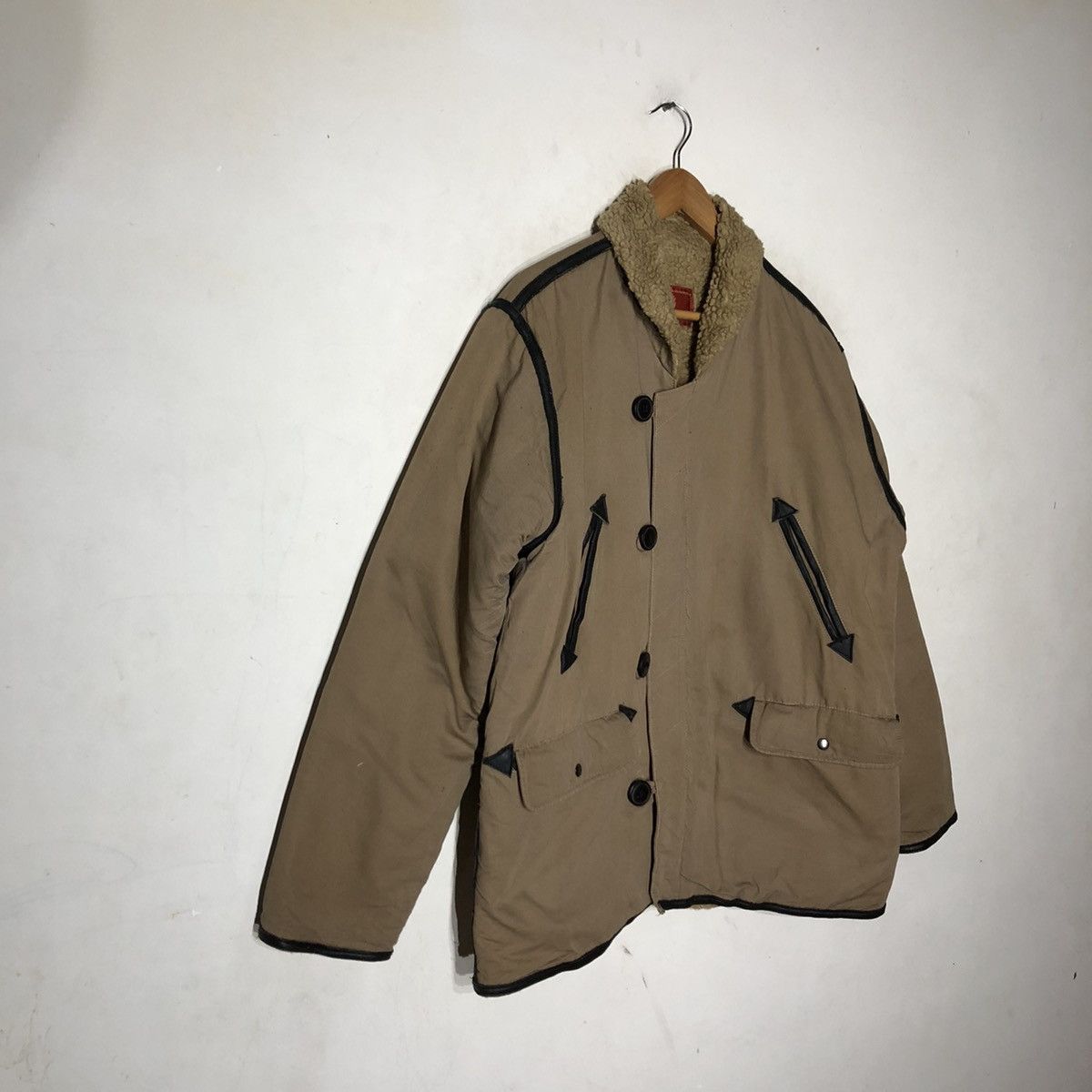 Avirex 🔥90’s RICH BROWN VINTAGE COAST GUARD COAT AVIREX USA Size US M / EU 48-50 / 2 - 3 Thumbnail