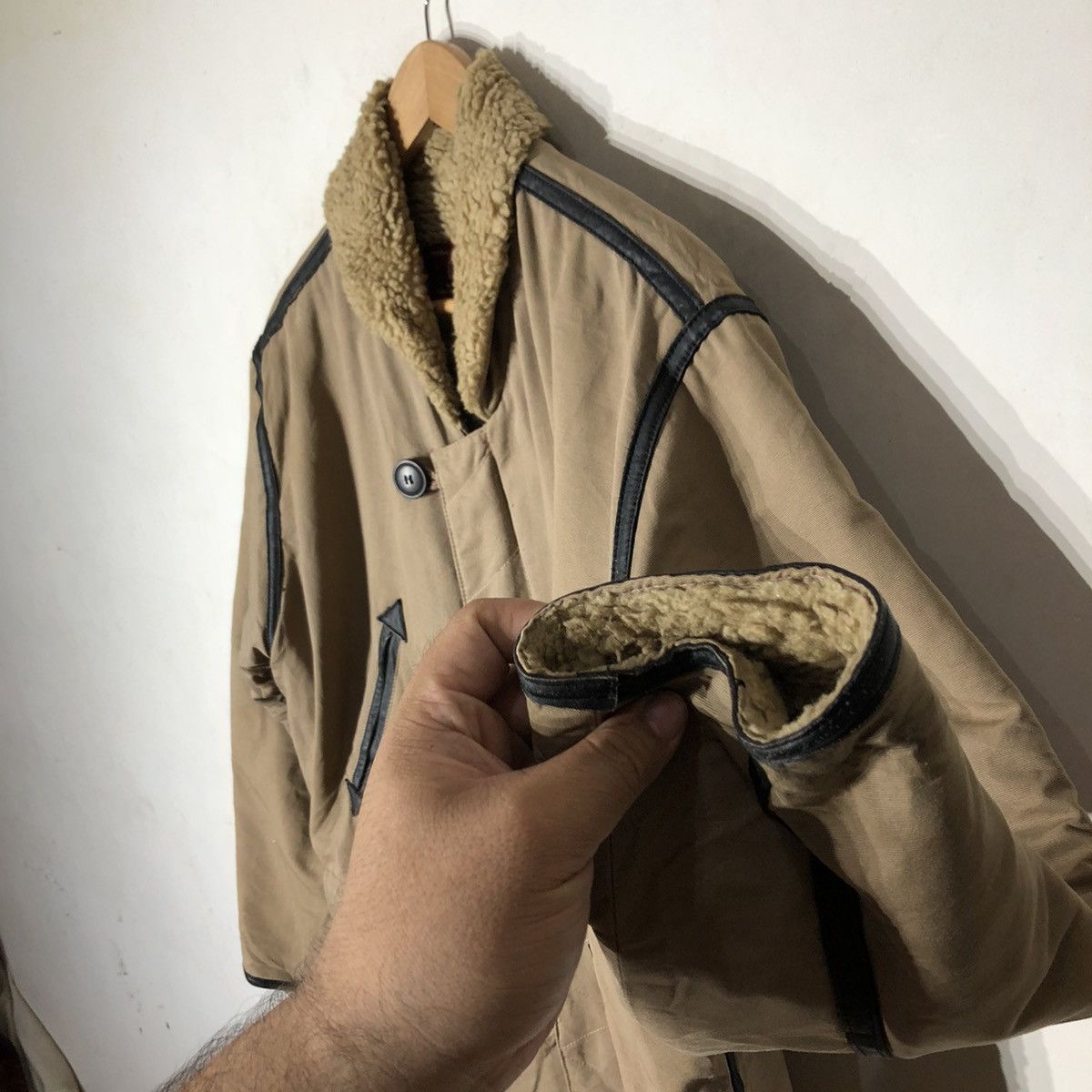 Avirex 🔥90’s RICH BROWN VINTAGE COAST GUARD COAT AVIREX USA Size US M / EU 48-50 / 2 - 10 Thumbnail
