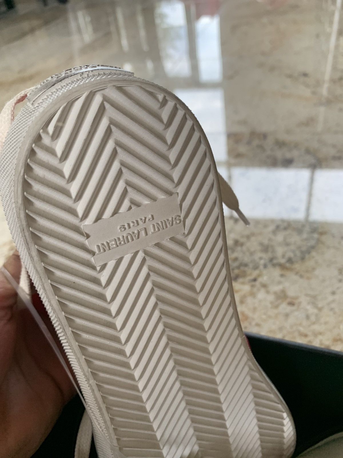 Saint Laurent Paris Mid Top Bandana Res Paisley Trainer Size US 9.5 / EU 42-43 - 10 Thumbnail