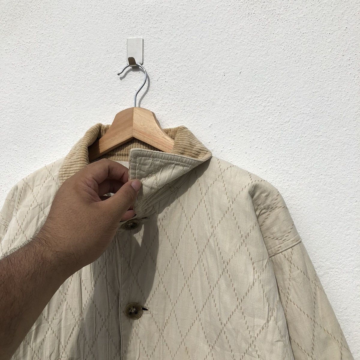 Vintage KENZO DESSIN FRANCAIS QUILTED JACKET Size US L / EU 52-54 / 3 - 7 Thumbnail