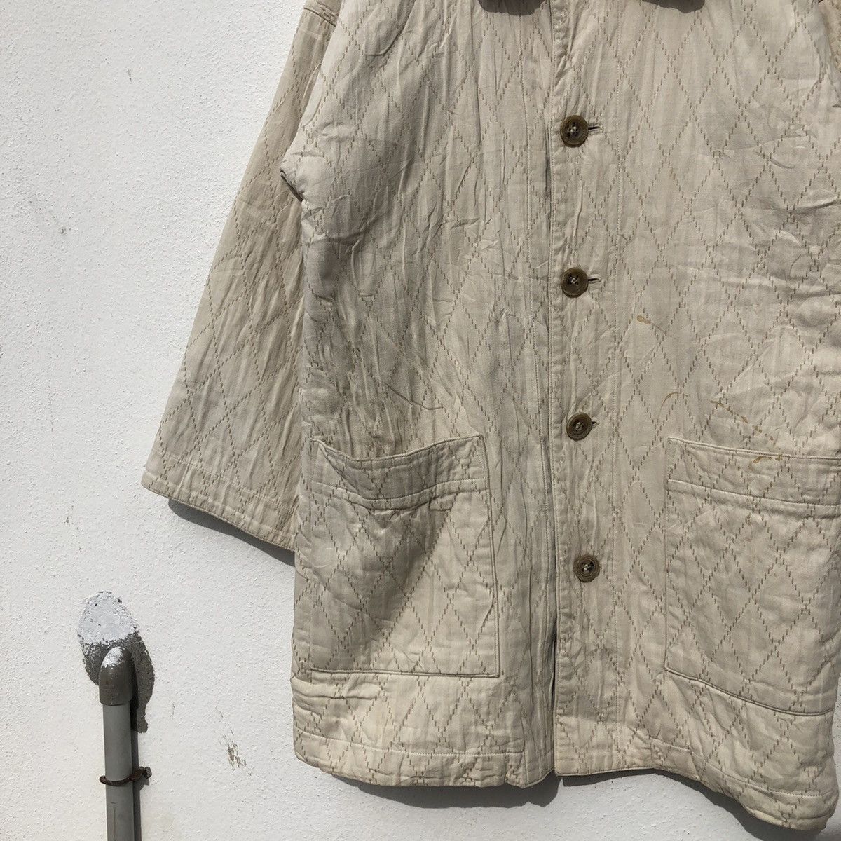 Vintage KENZO DESSIN FRANCAIS QUILTED JACKET Size US L / EU 52-54 / 3 - 5 Thumbnail