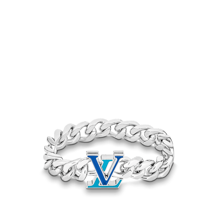 Louis Vuitton x Nigo LV Chain Links Bracelet Silver in Silver