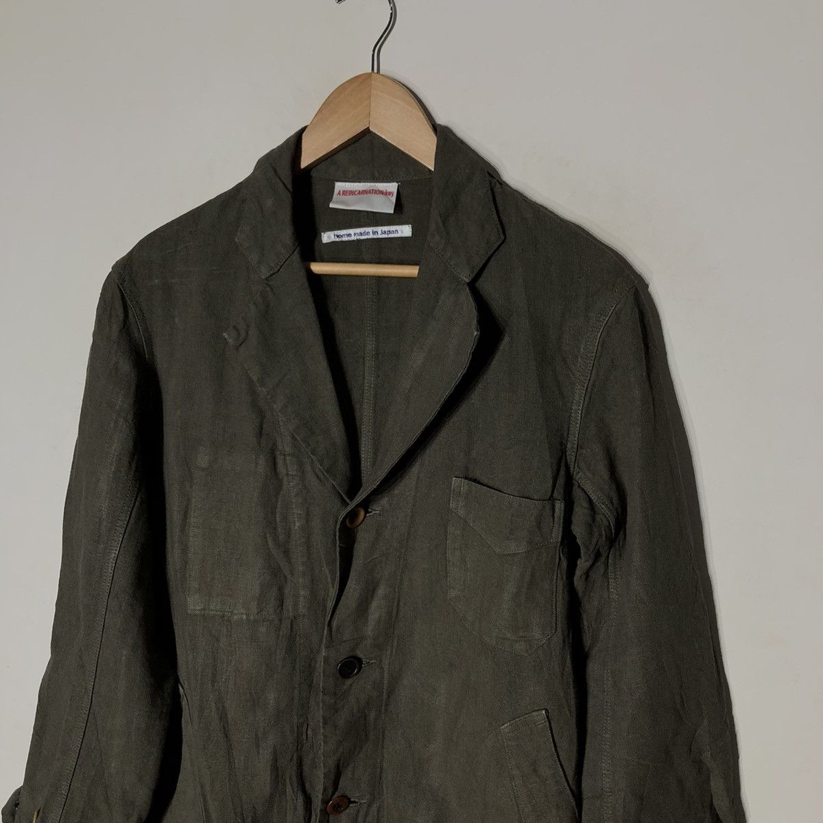 Japanese Brand A REINCARNATION:KEY HOME MADE IN JAPAN MILITARY STYLE Size US M / EU 48-50 / 2 - 4 Thumbnail