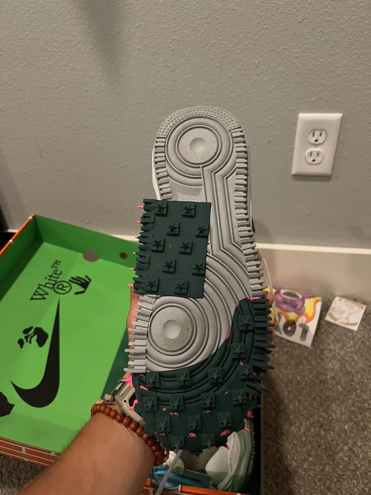 Nike × Off-White Off White x Nike Air Force 1 Mid Sp Size US 8 / EU 41 - 8 Thumbnail