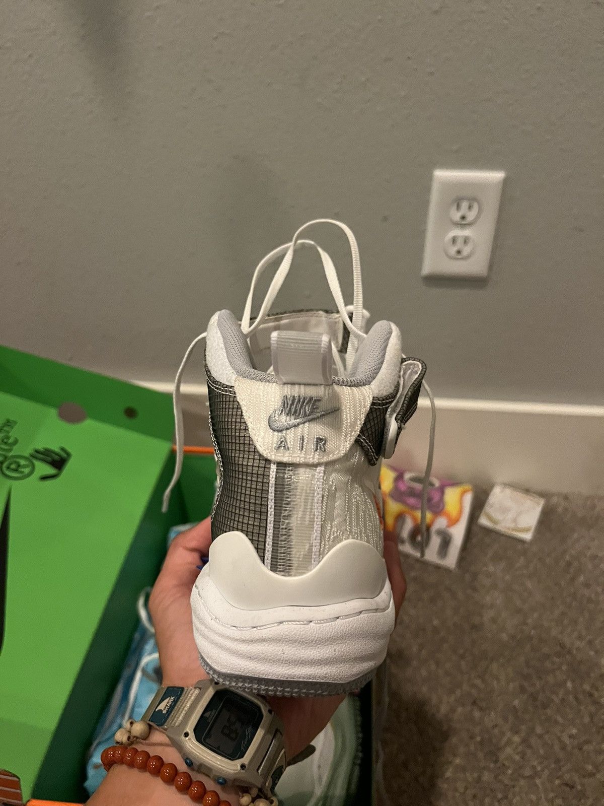 Nike × Off-White Off White x Nike Air Force 1 Mid Sp Size US 8 / EU 41 - 7 Thumbnail