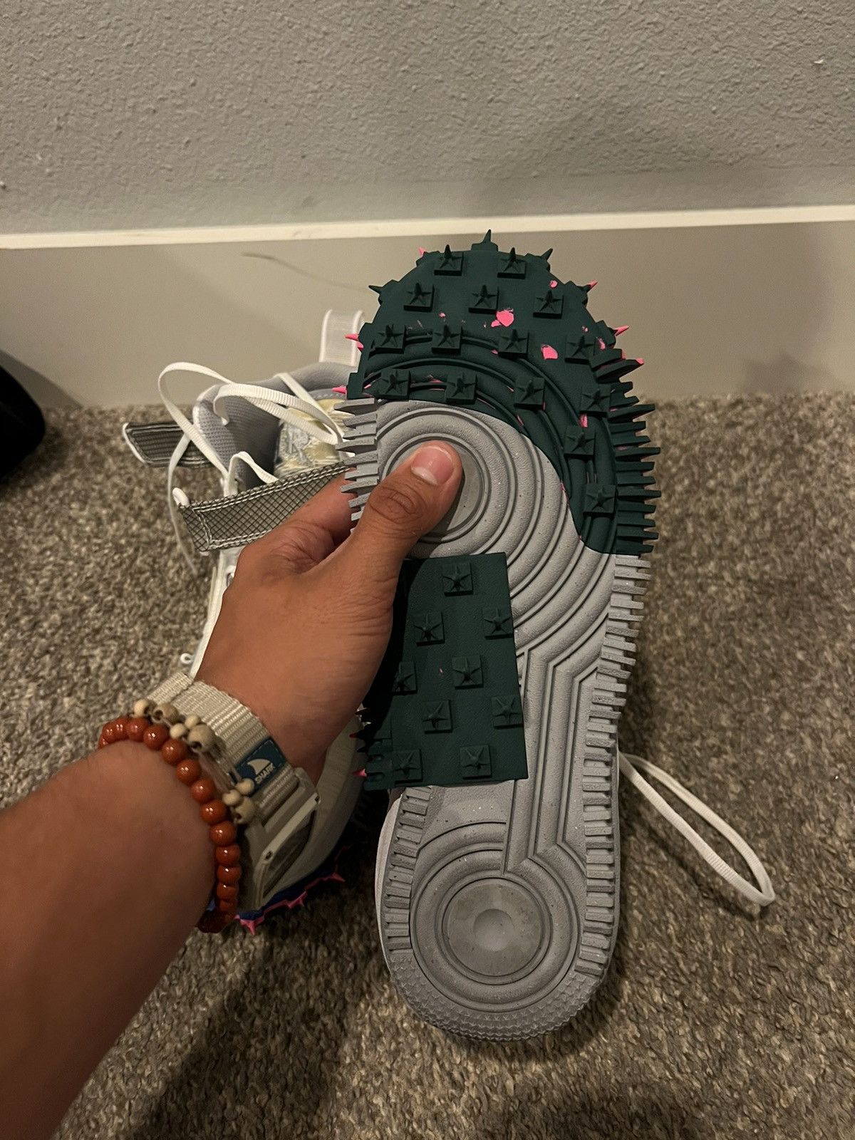 Nike × Off-White Off White x Nike Air Force 1 Mid Sp Size US 8 / EU 41 - 2 Thumbnail