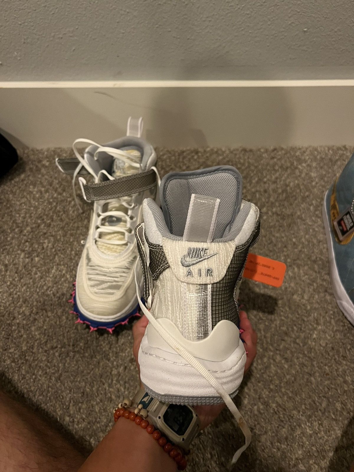 Nike × Off-White Off White x Nike Air Force 1 Mid Sp Size US 8 / EU 41 - 4 Thumbnail