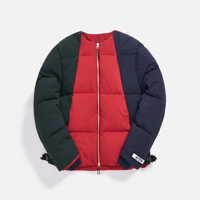 Kith Colourblocked Puffer Down-filled Jacket 'Scarlet' M Size US M / EU 48-50 / 2 - 3 Thumbnail