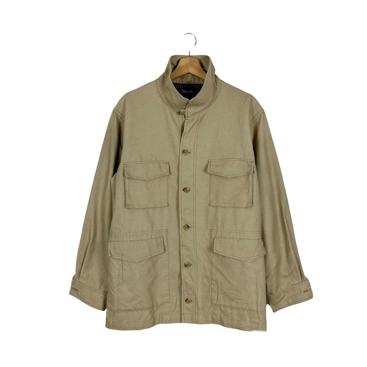 Japanese Brand HIKORY CHORE MULTI POCKET JACKET FAMOCK INSPIRED ISSEYMIYAK Size US L / EU 52-54 / 3 - 1 Thumbnail