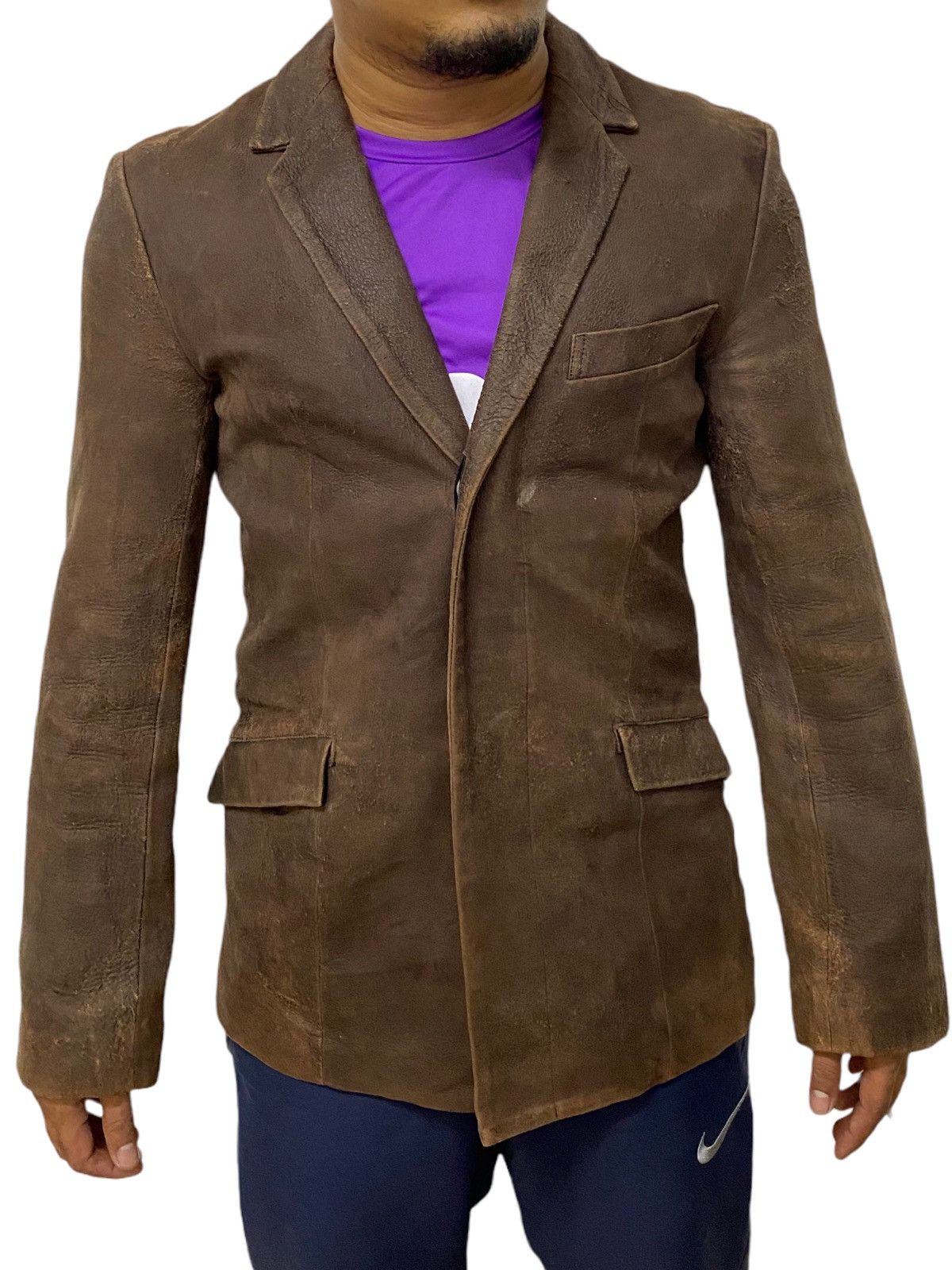 Isamu Katayama Backlash ISAMU KATAYAMA BACKLASH MAN’S SUIDE SUIT JACKET Size US M / EU 48-50 / 2 - 17 Thumbnail